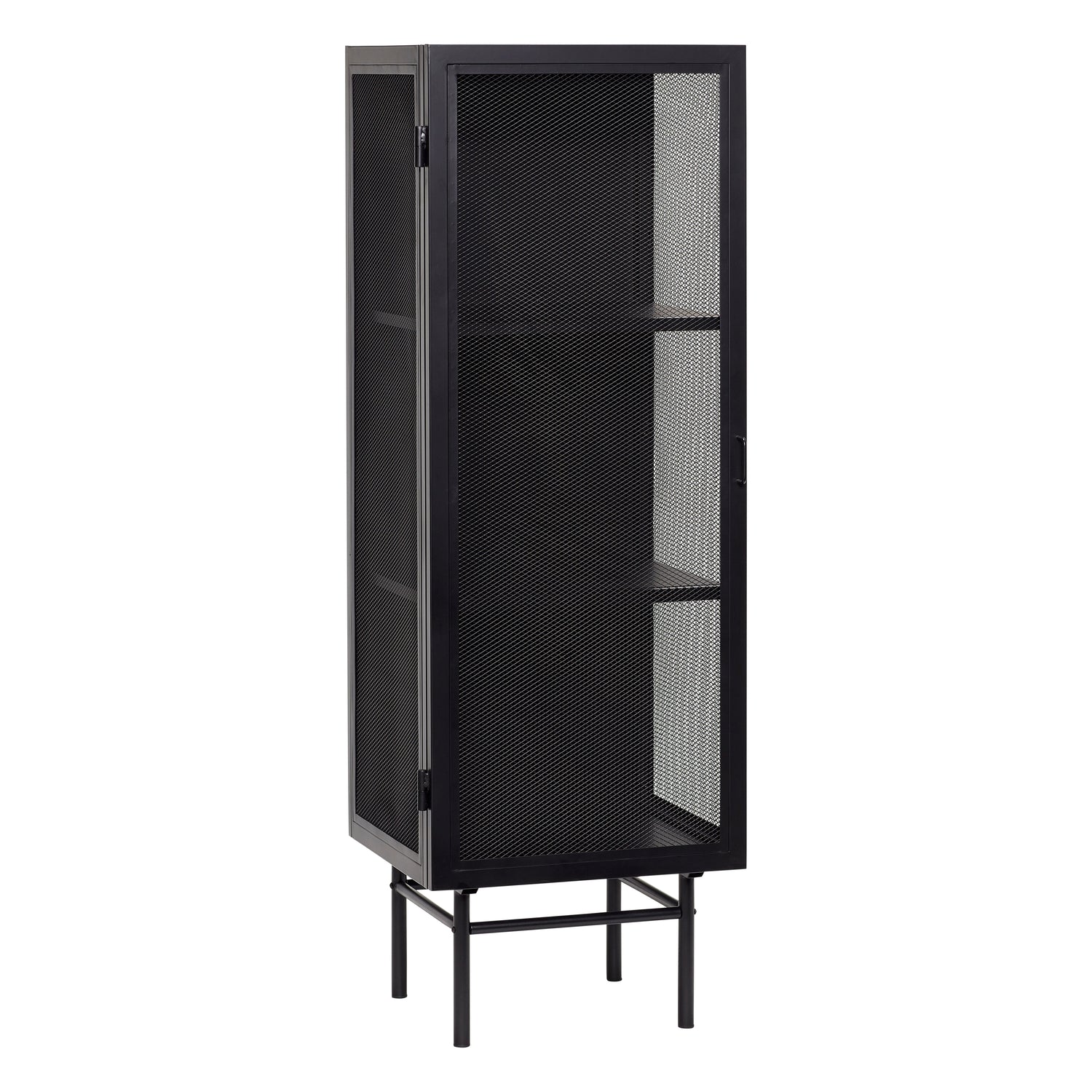 Edge Cabinet Single Black - 50x45xH150cm