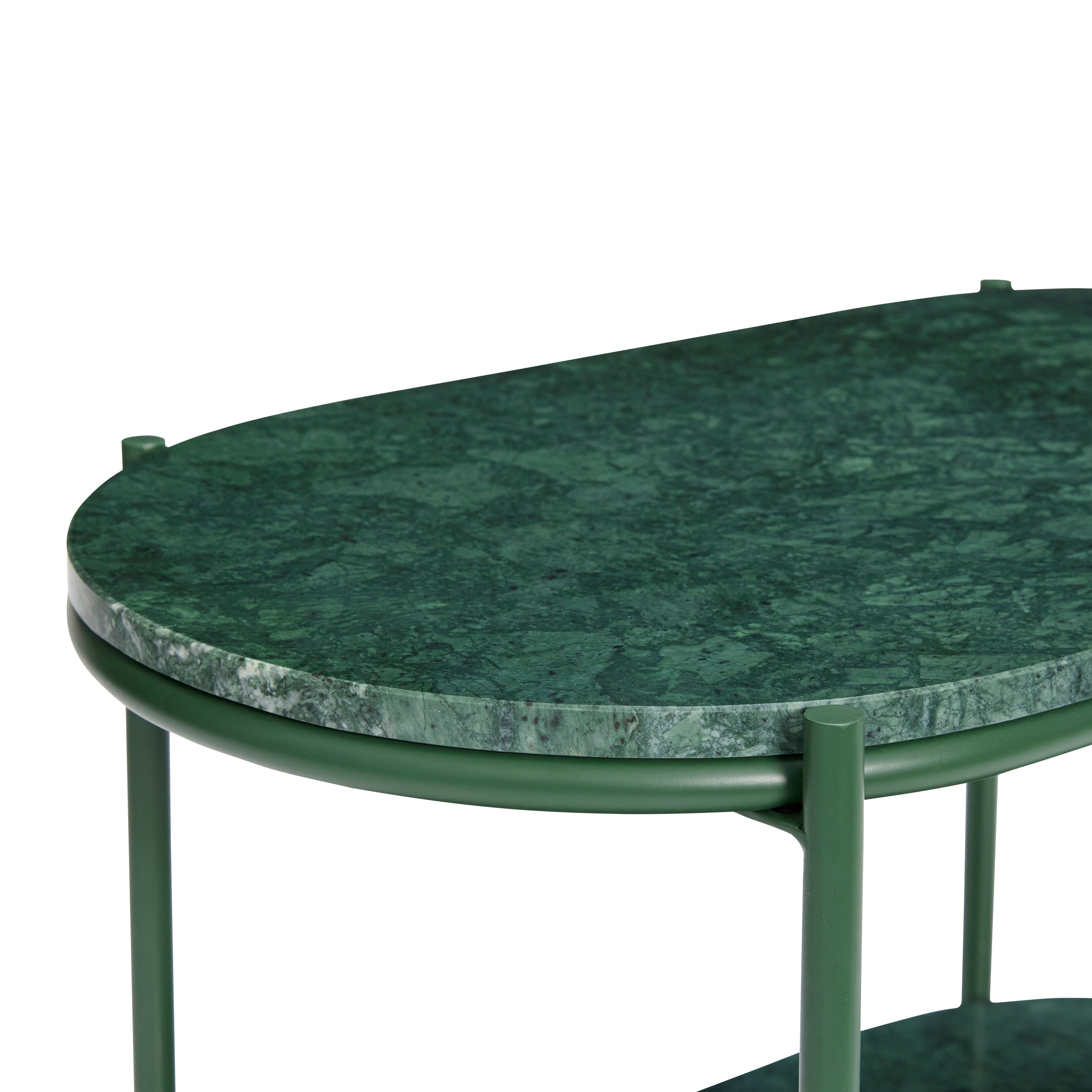 Nusa Table Dark Green - 58x34xH40cm