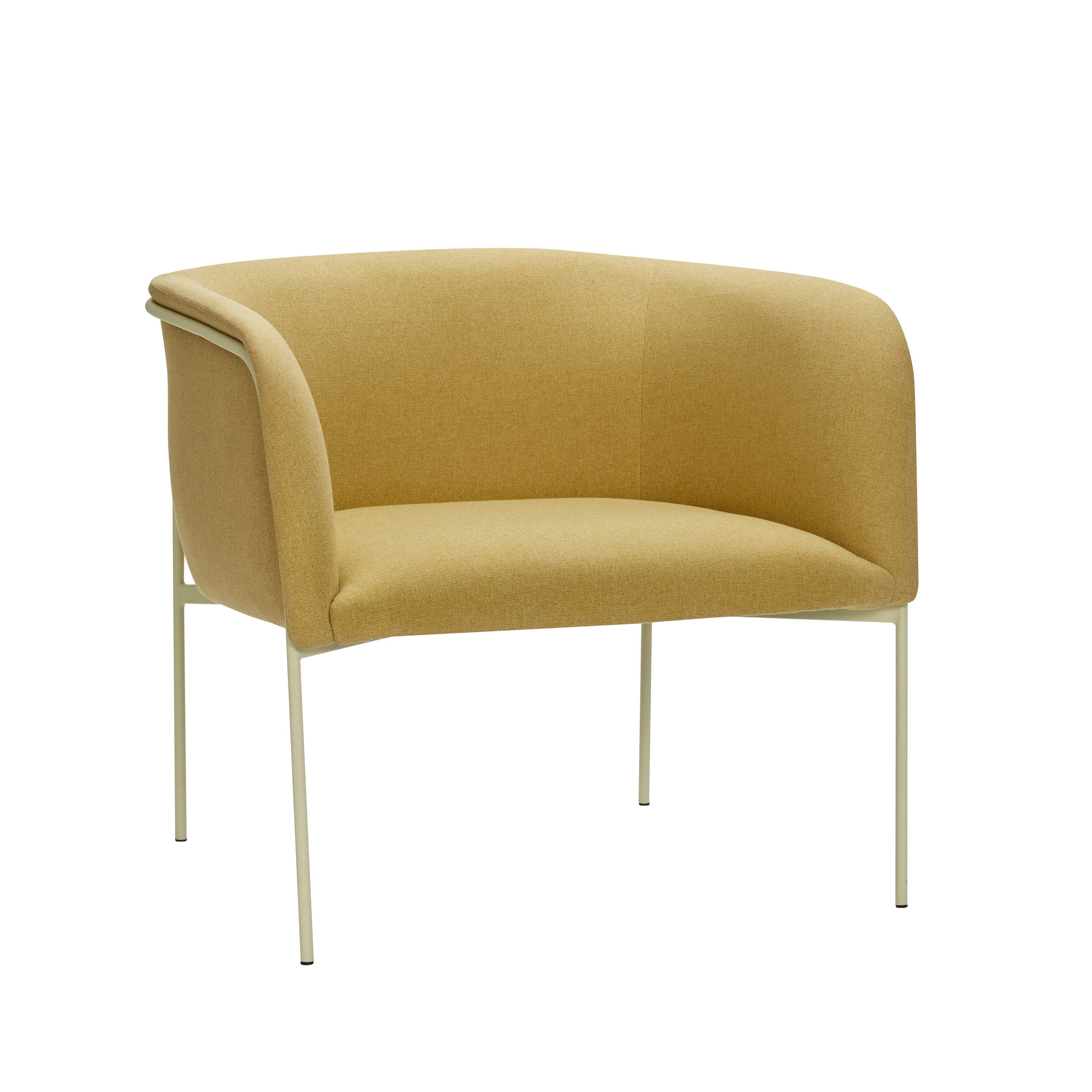 Eyrie Lounge chair yellow - 89x58xh78cm