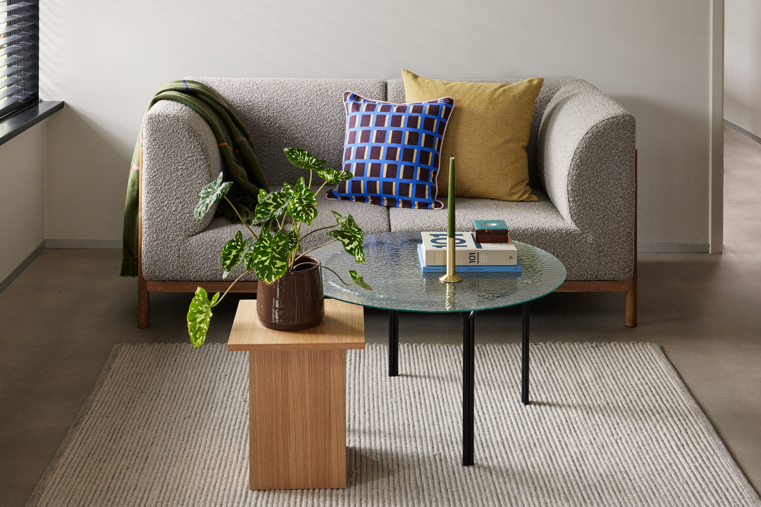 Orbit Coffee Table Black - ø80xh45cm