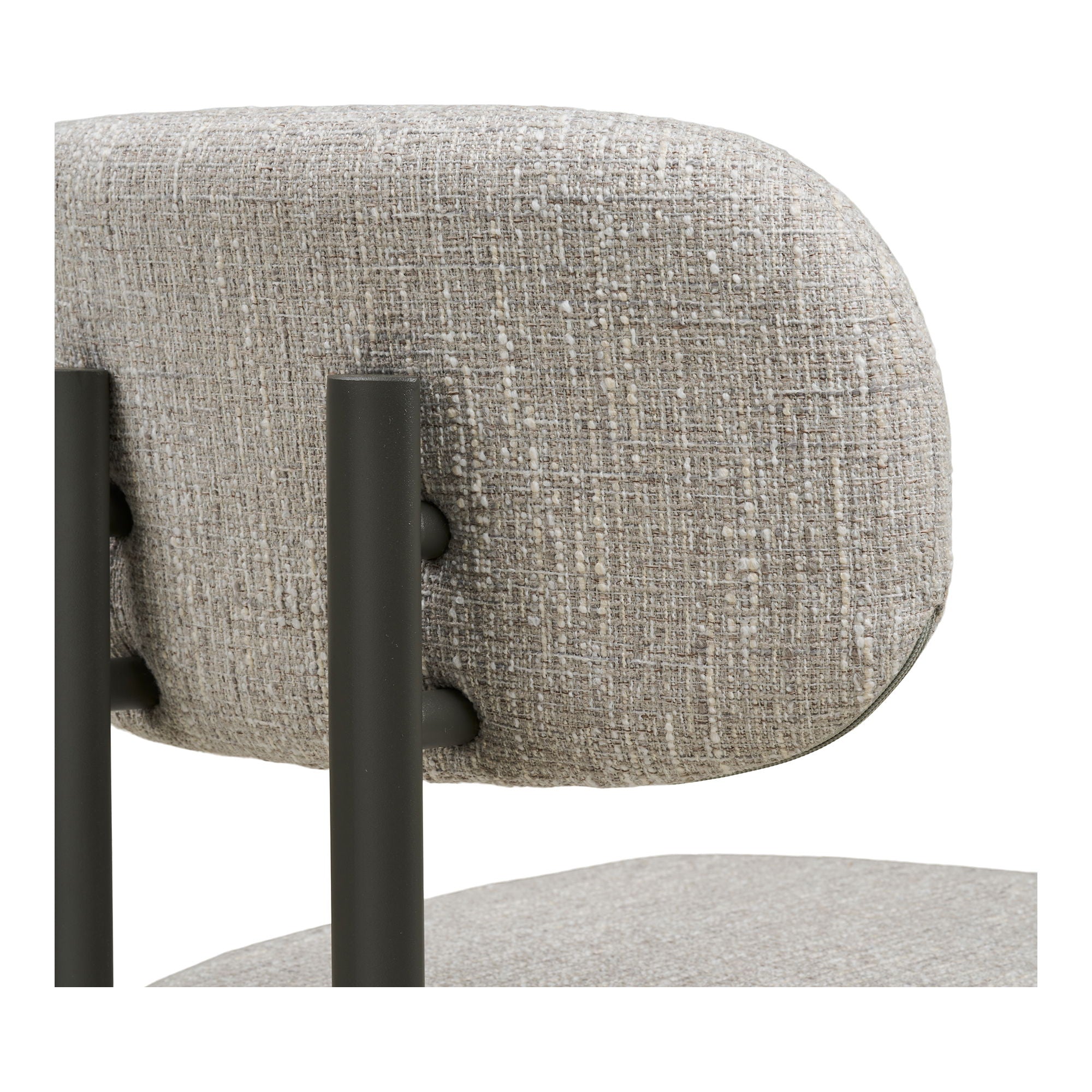 Royan Dining Chair - Dining Table Chair, Light Gray, Gray Ben HN1316