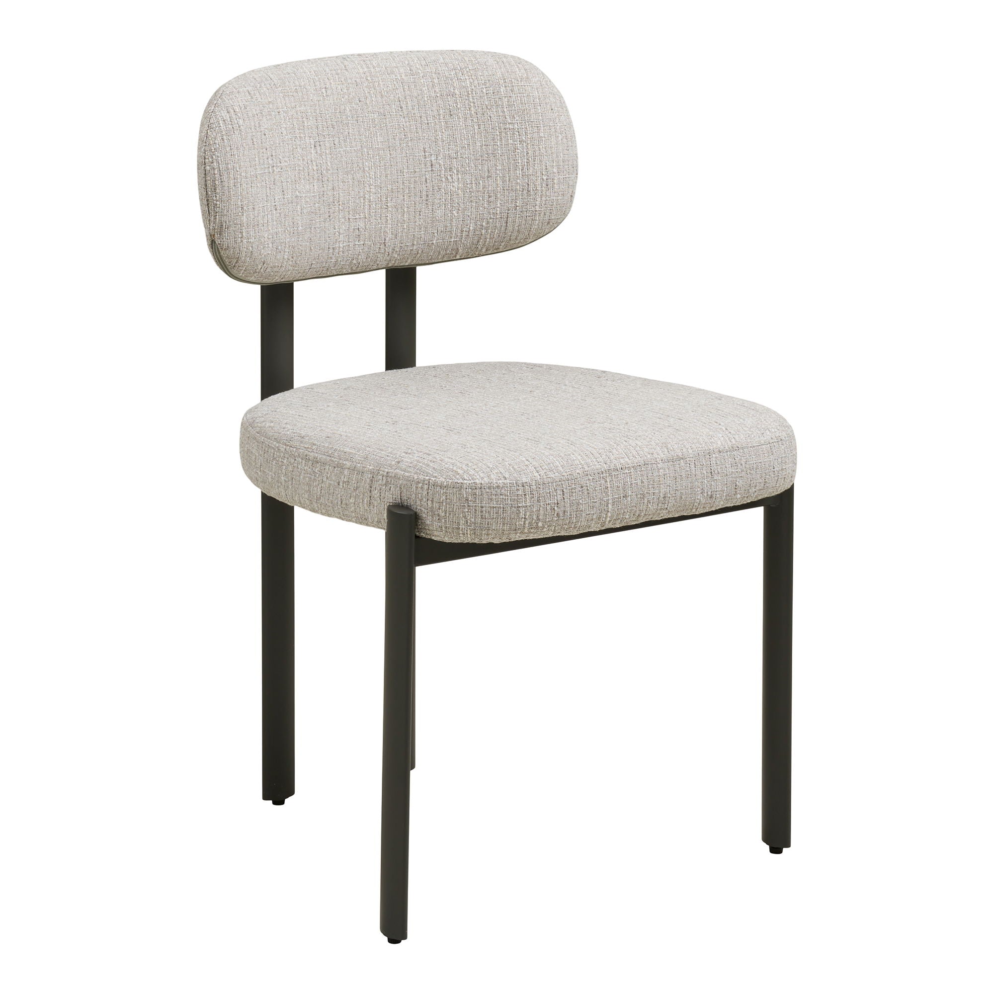 Royan Dining Chair - Dining Table Chair, Light Gray, Gray Ben HN1316