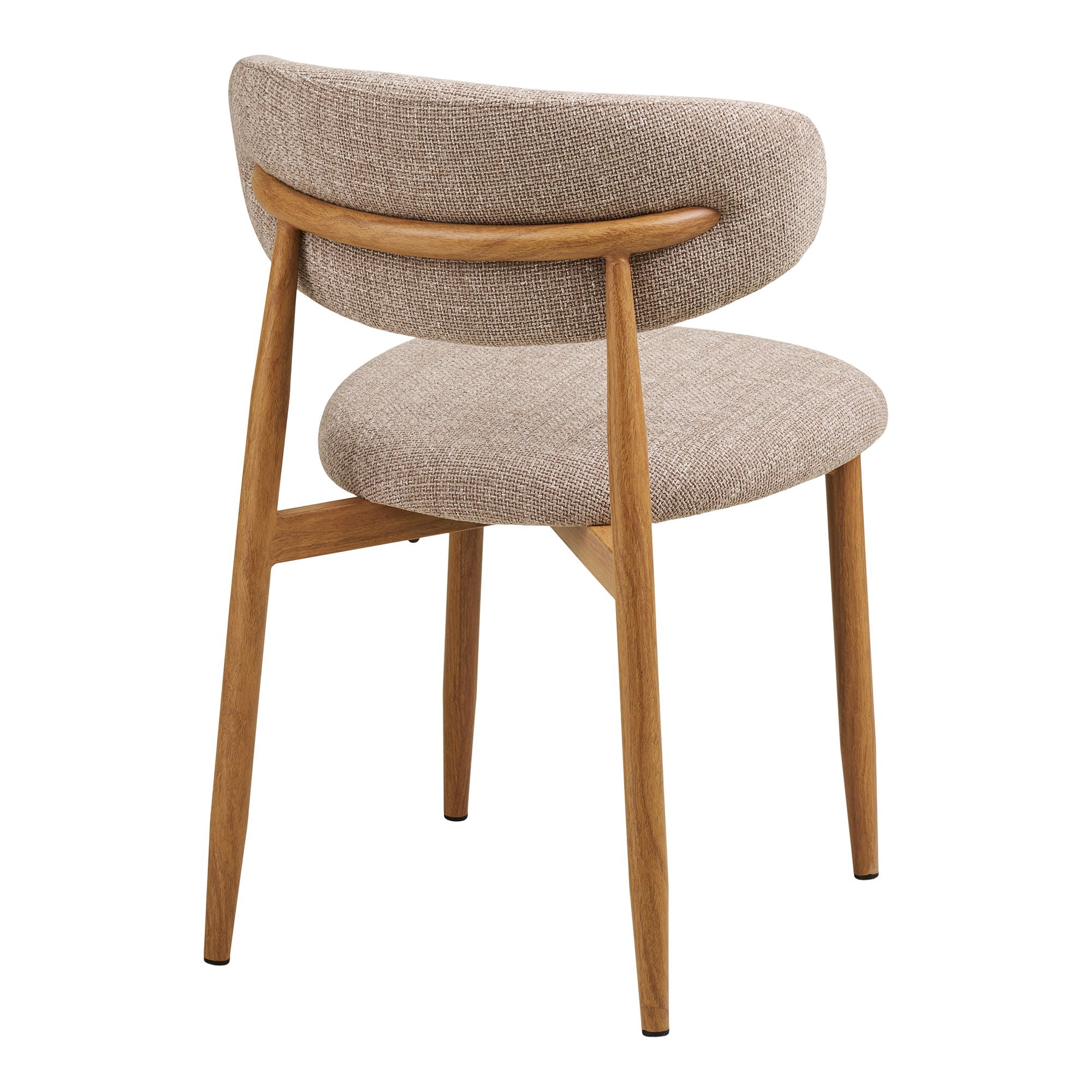 Levanto Dining chair - Dining chair, sand, wood look legs, oak HN1302