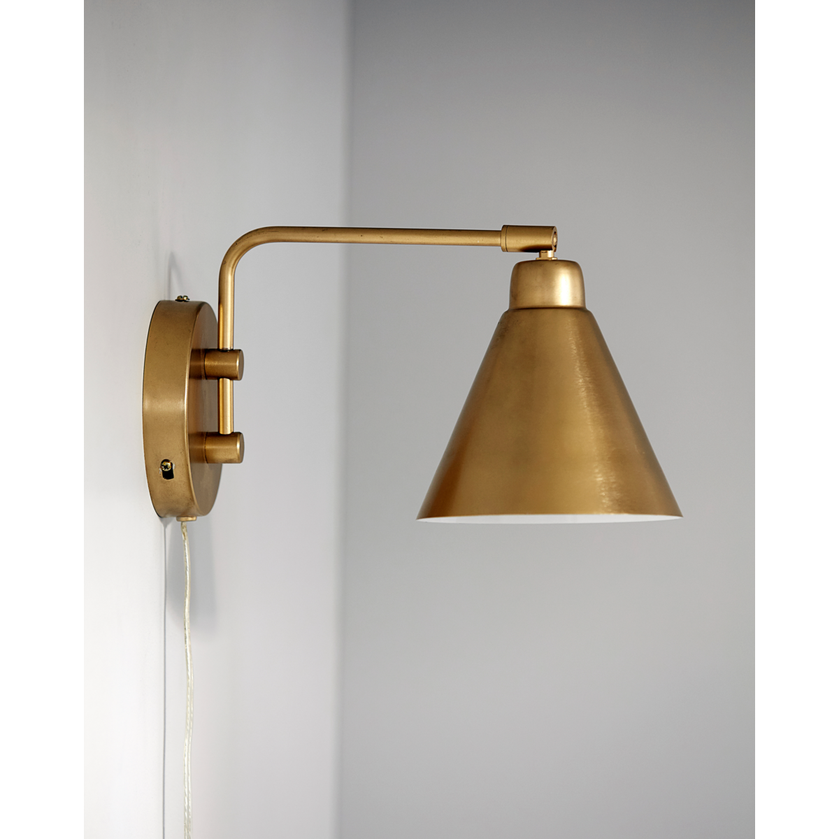 Wall lamp, HDGame, brass