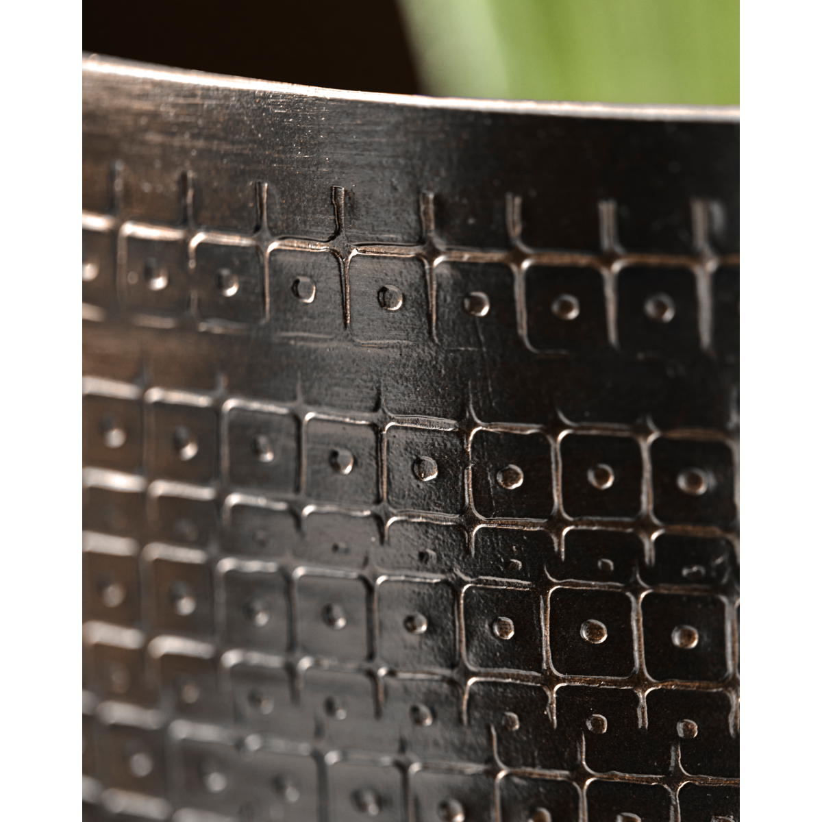 Herbal pot, hdiren, antique brown