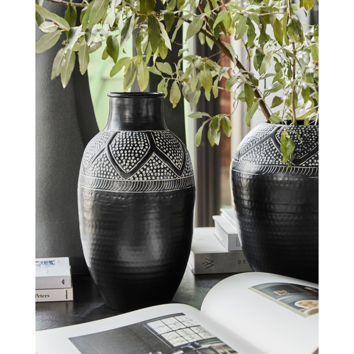 Vase, HDBloss, black