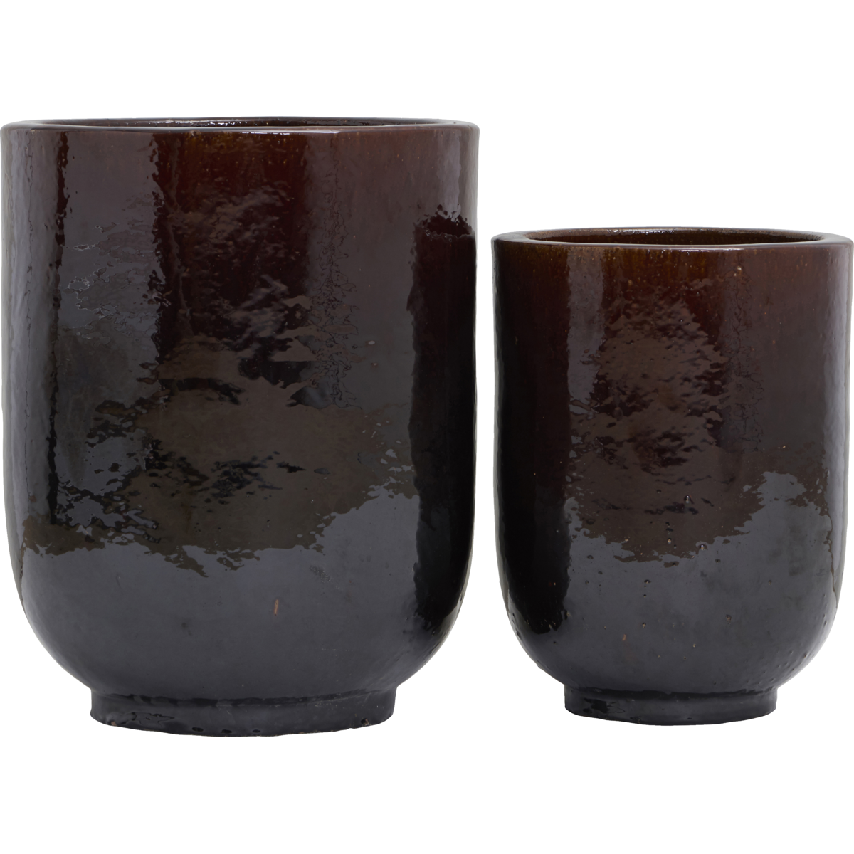 Herbal pot, HDPHO, dark brown