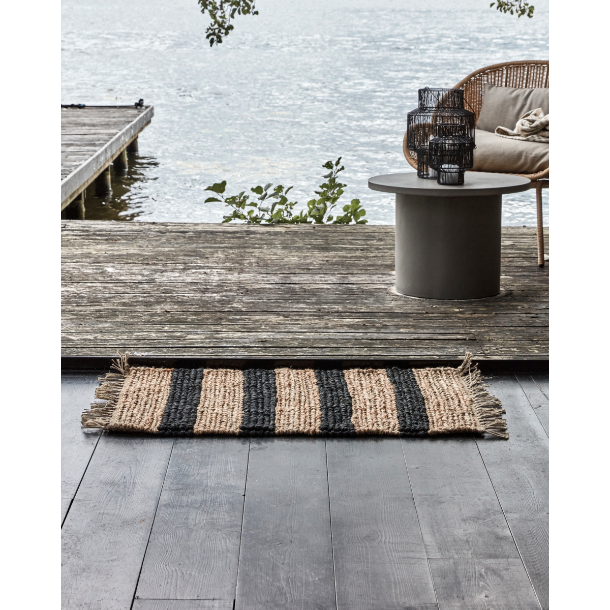 Blanket, hdrimi, nature; black