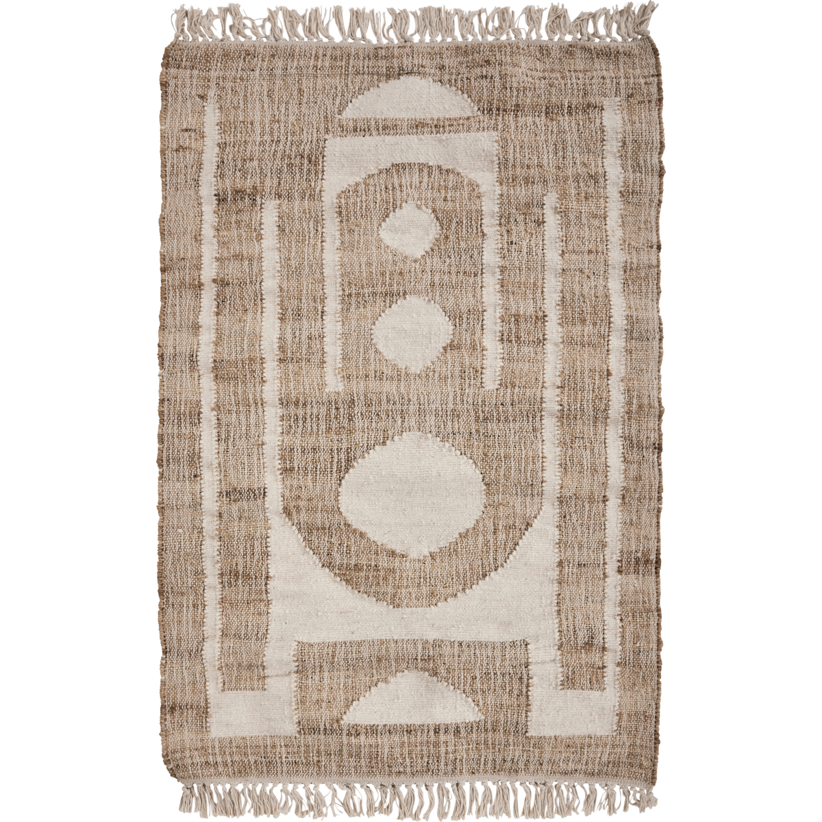 Blanket, hdrostro, nature; raw white