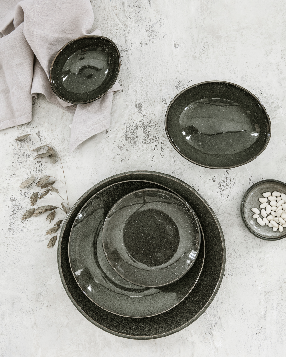 Lunch plate, HDLake, Green