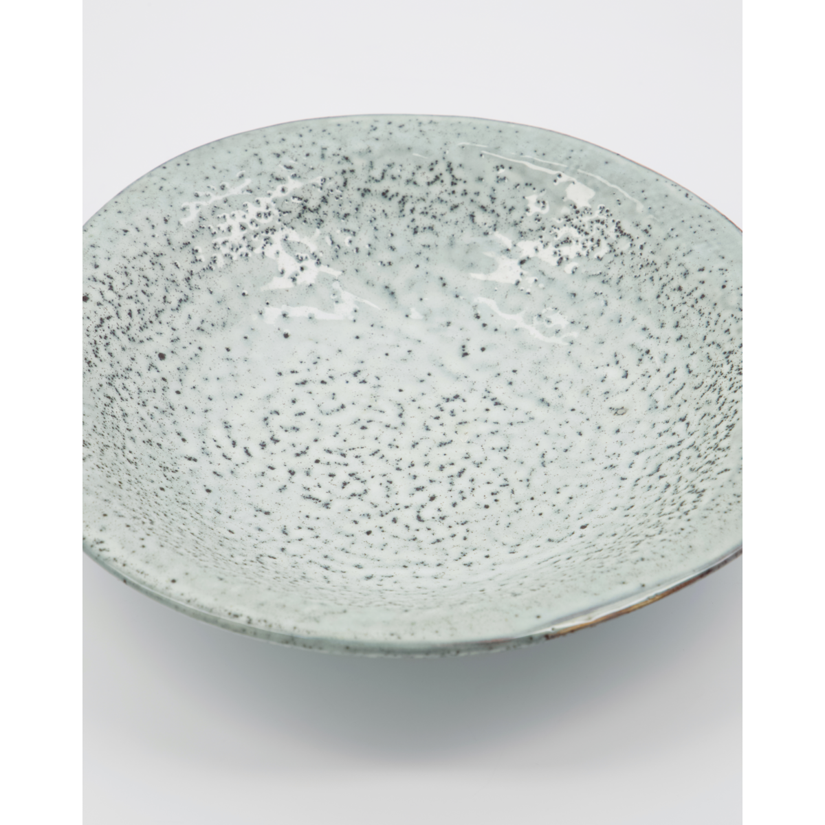 The soup plate, hdrustic, gray; blue