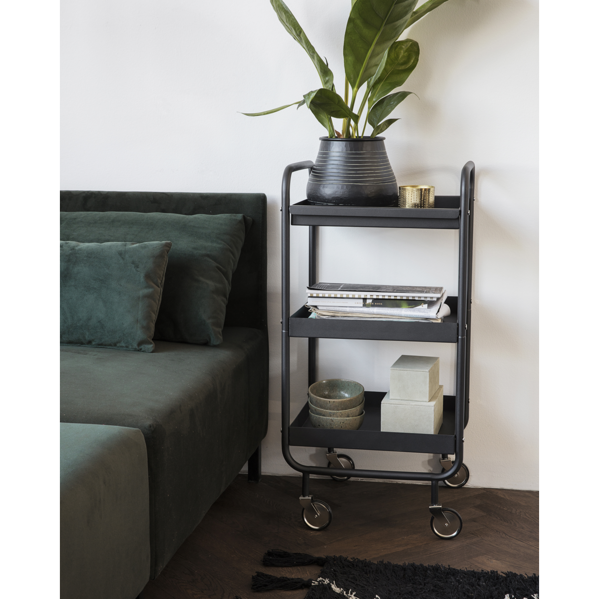 Trolley, Hdroll, Black