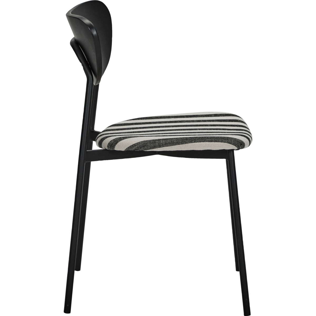 Chairs, hdmust, black; white