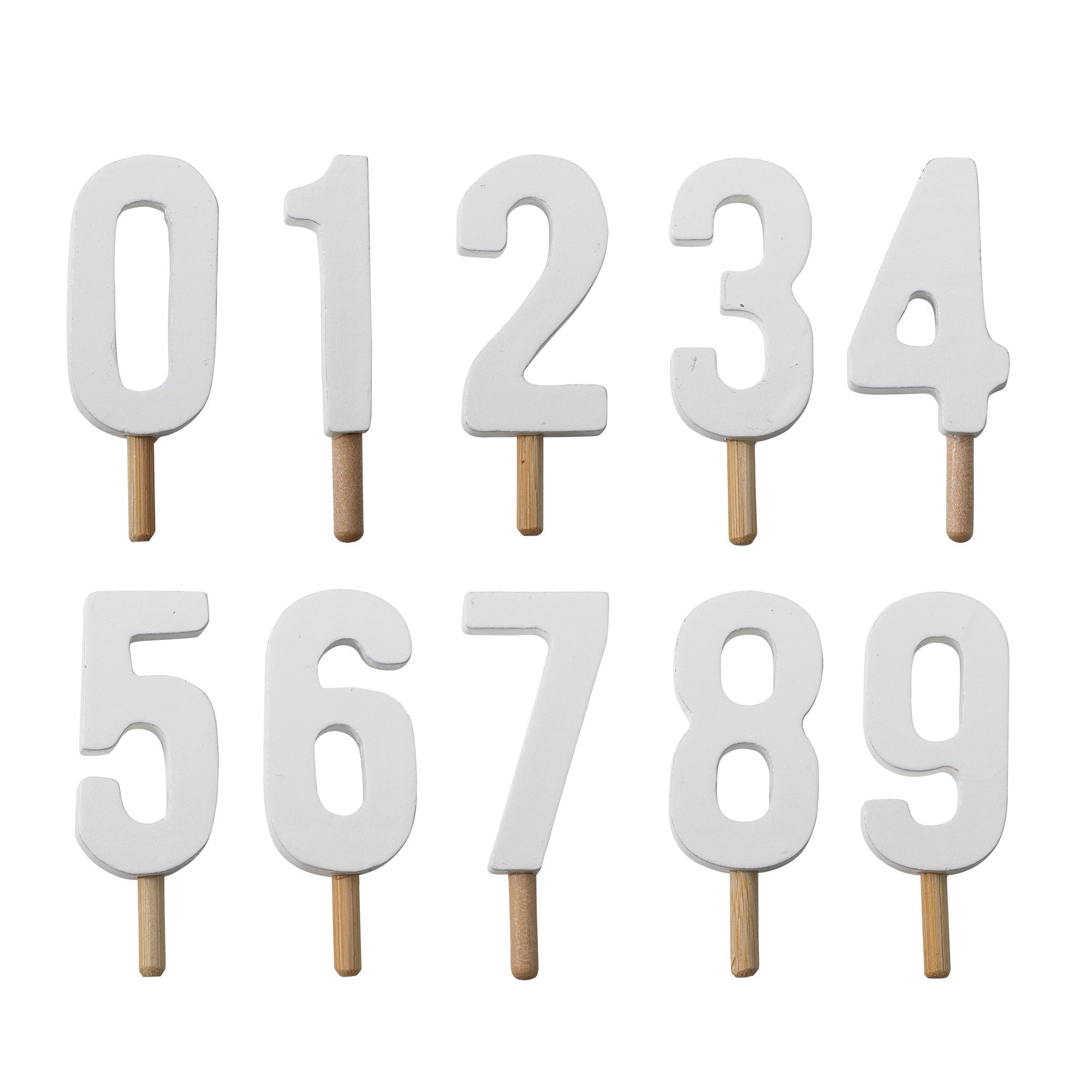 Bloomingville MINI Junaid Birthday decoration, Pink, FSC®100%, MDF