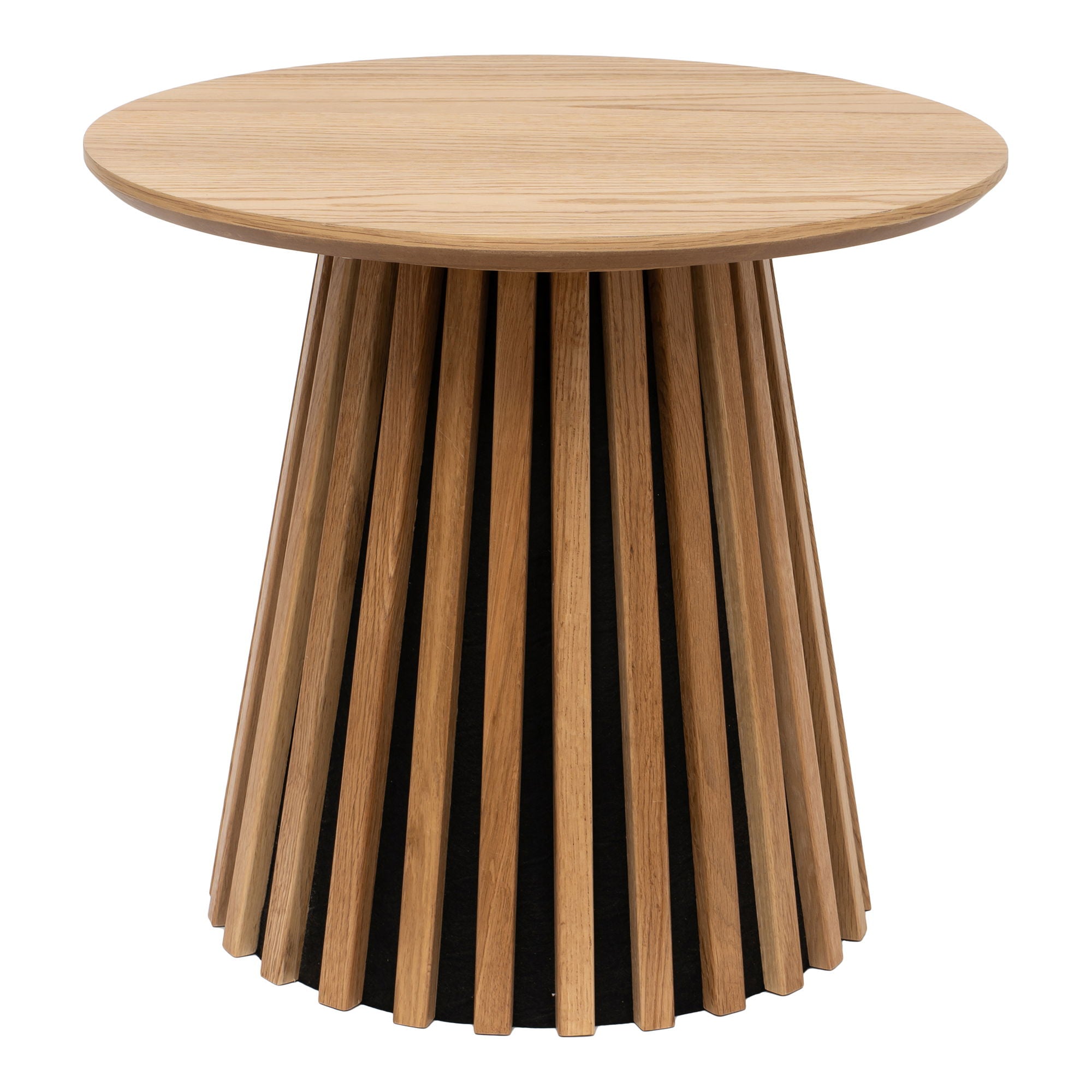 Osaka Corner Table - Corner Table, Egefins, Nature Ø50x45 cm