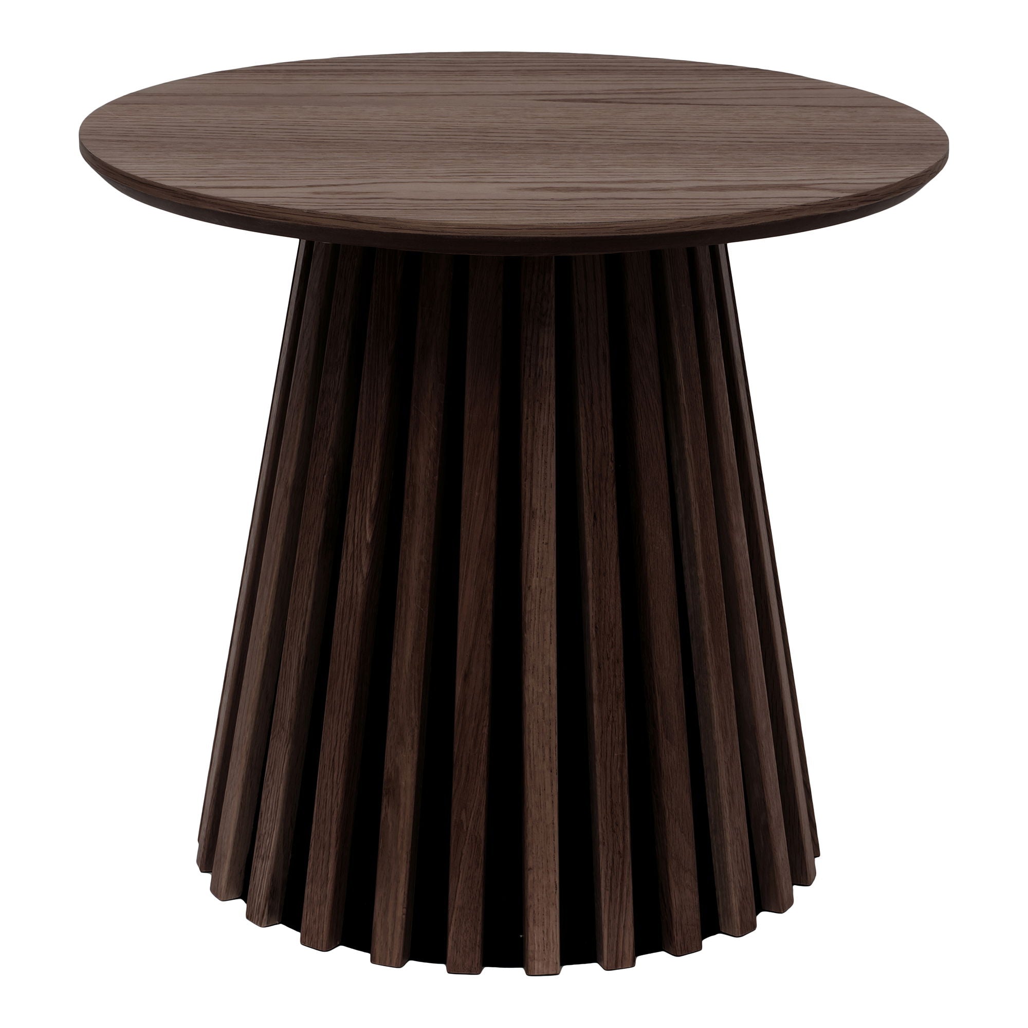 Osaka Corner Table - Corner Table, Egefins, Smoked Ø50x45 cm