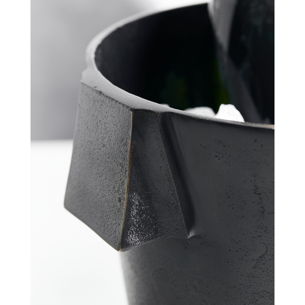 Wine cooler, hdbuck, browned brass