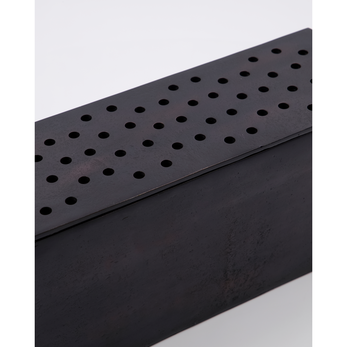 Vase, hdflow, browned brass