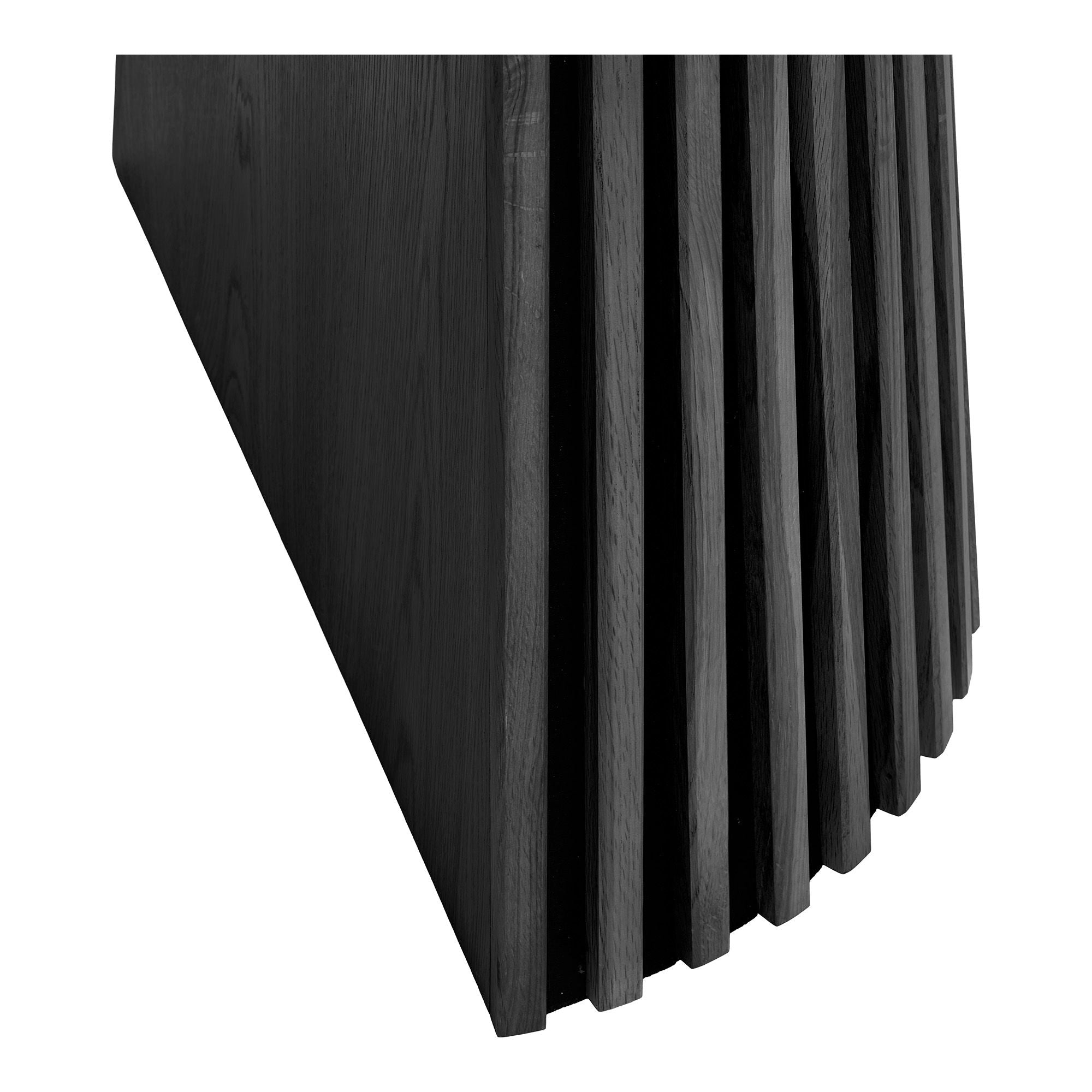 Osaka Dining Table - Dining Table, Oak Fines, Black, Incl. Three Supplementary Plates Ø120X120-160-200-240x75 cm
