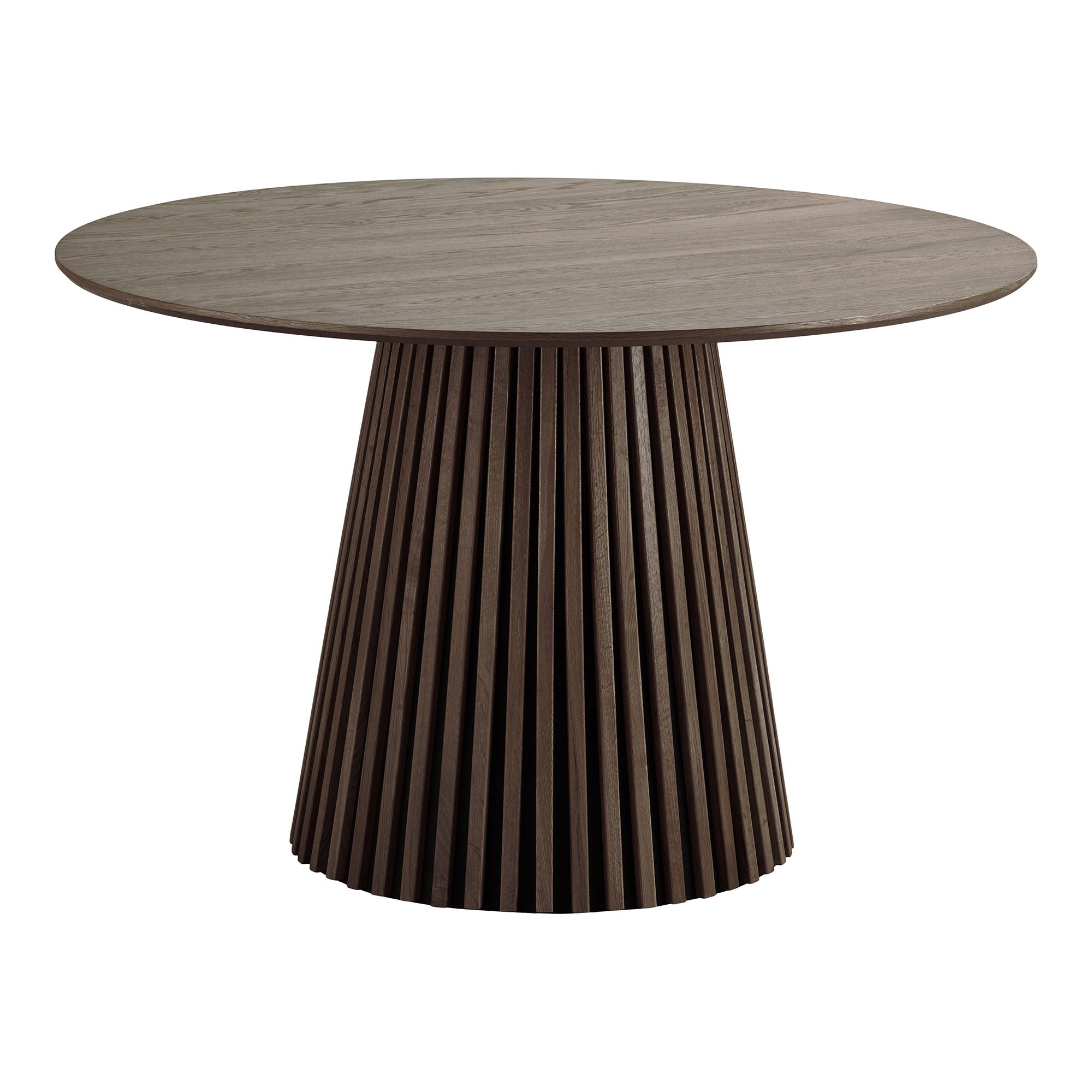 Osaka Dining Table - Dining Table, Egefins, Smoked Ø120X75 cm