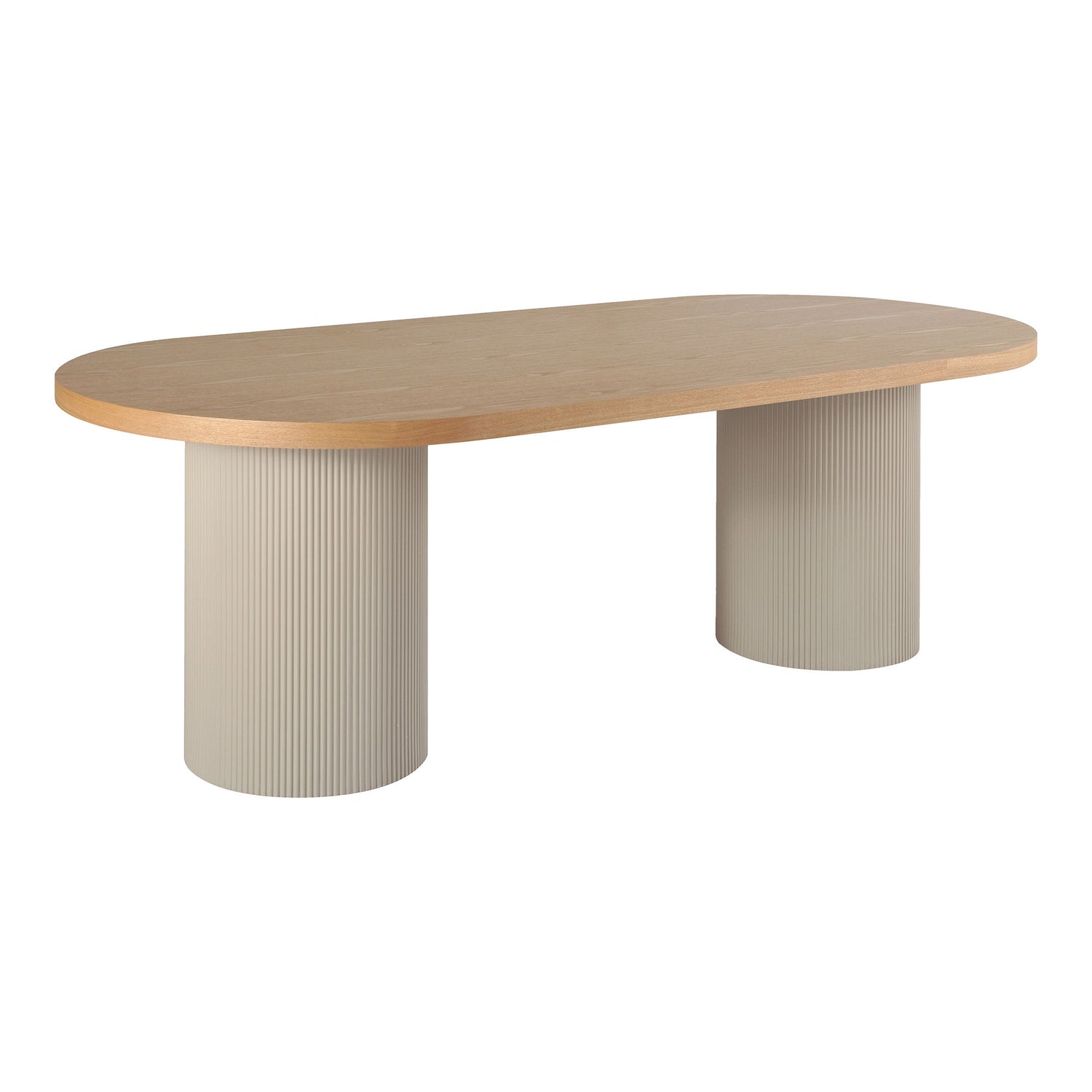 Dining table, Ask, Nature, Sand 100x220x75 cm