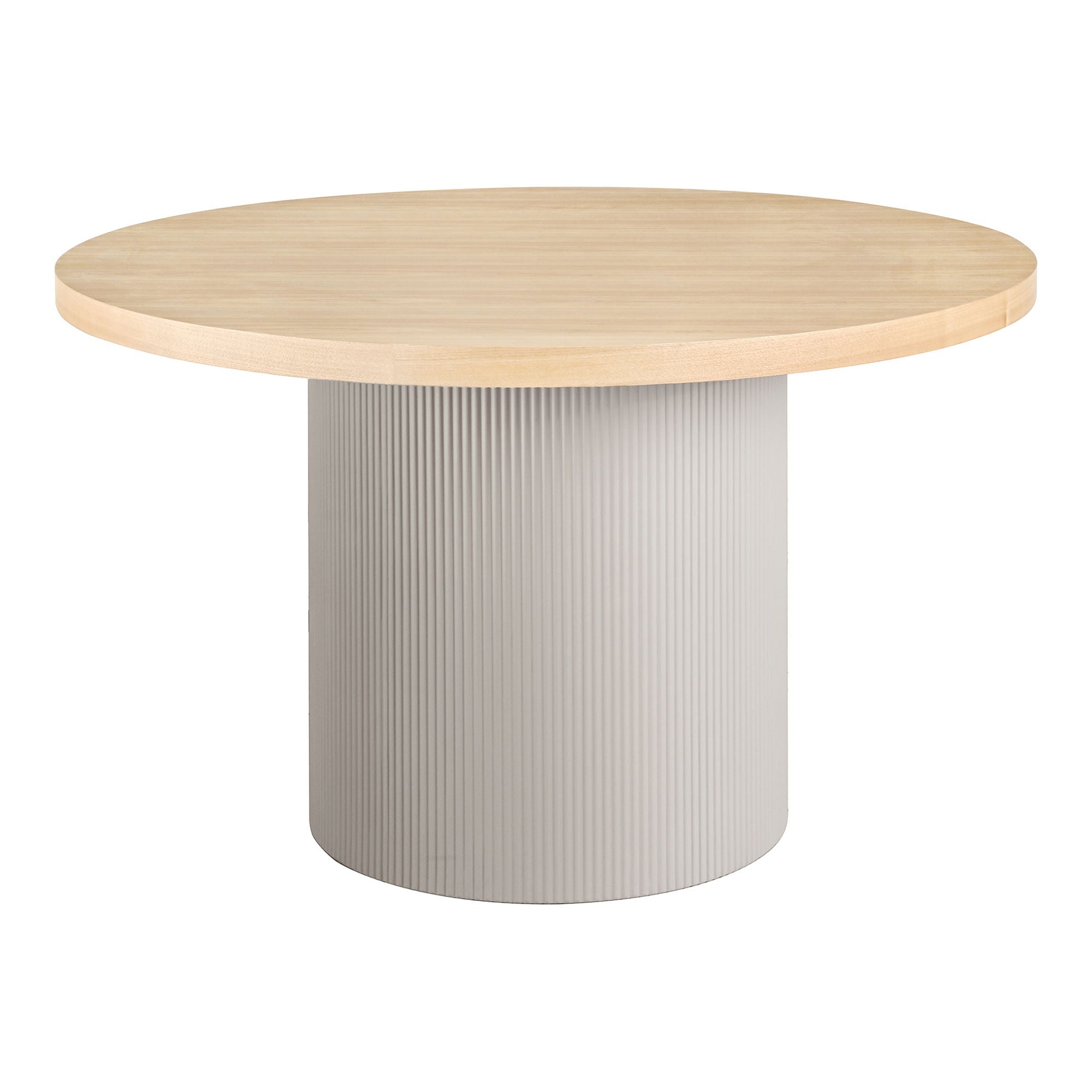Solva Dining Table - Dining Table, ASK, Nature/Sand Ø120X75 cm