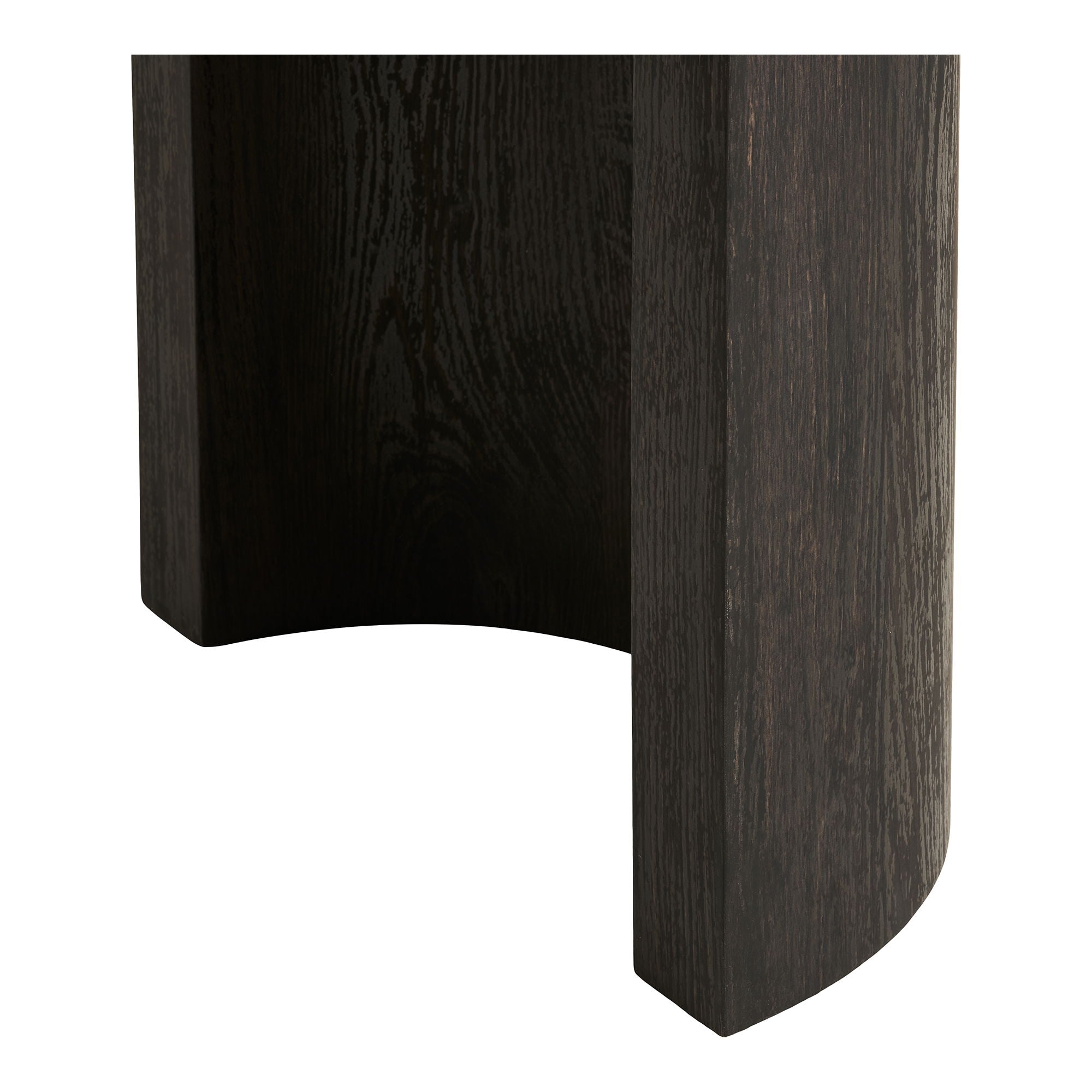Bibione console table - console table, dark brown 38x114x75 cm