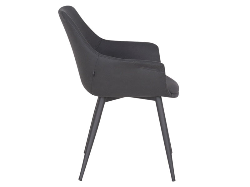 Signe chair, anthracite grey