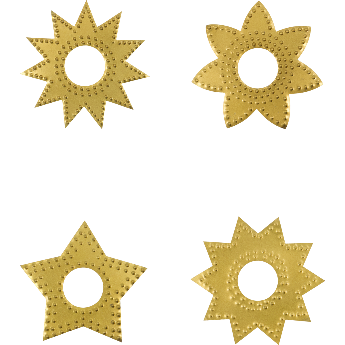 Call Stearin Lights, HRING, Antique Messing Finish