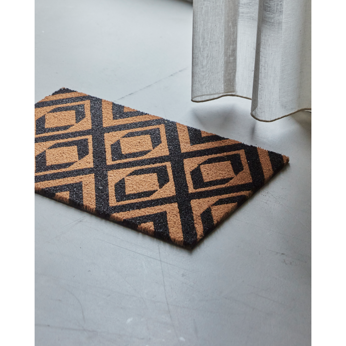 Doormat, hdindi, nature; black