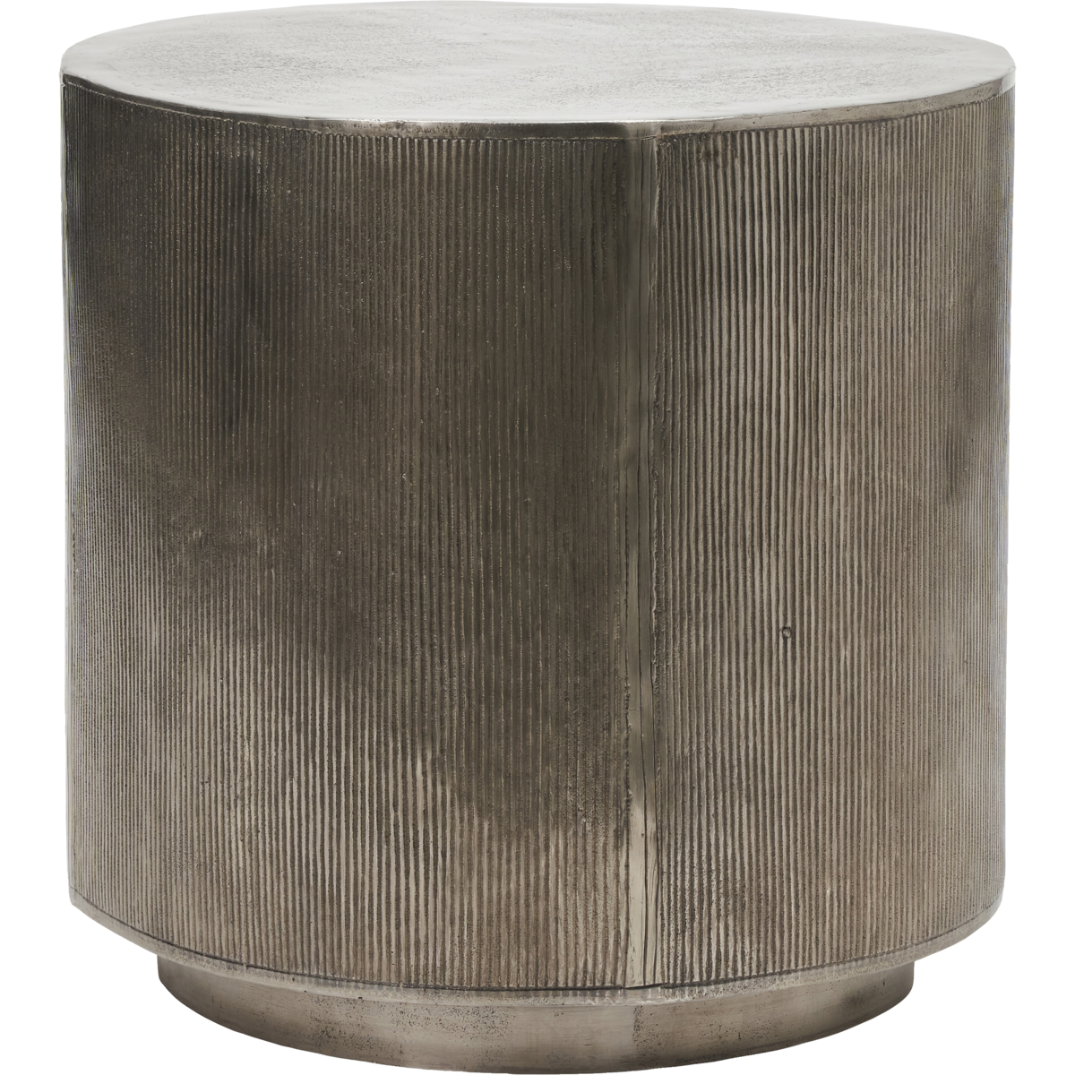 Coffee table, hdrota, brushed silver