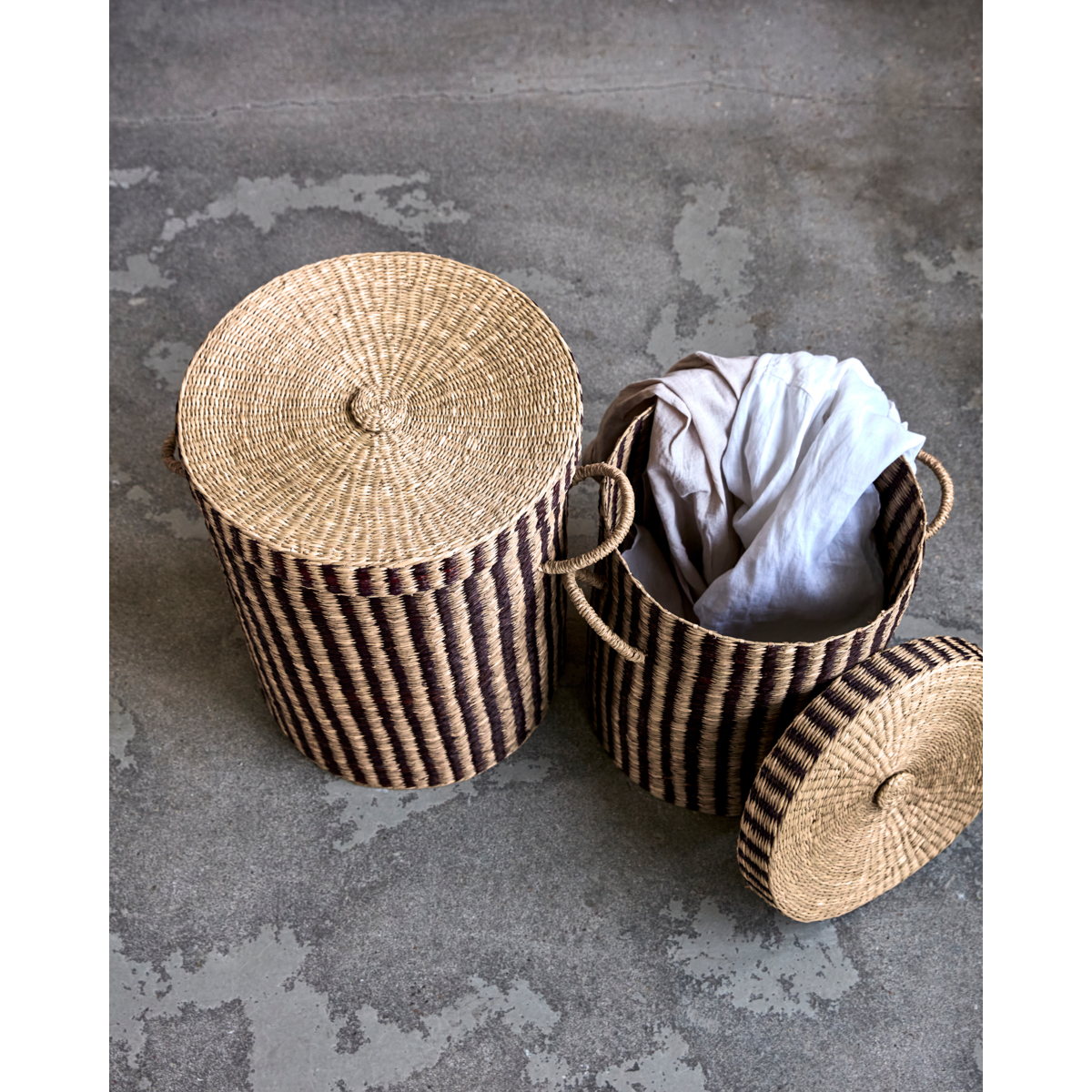 Laundry basket, Hdlaundry, Nature; Brown