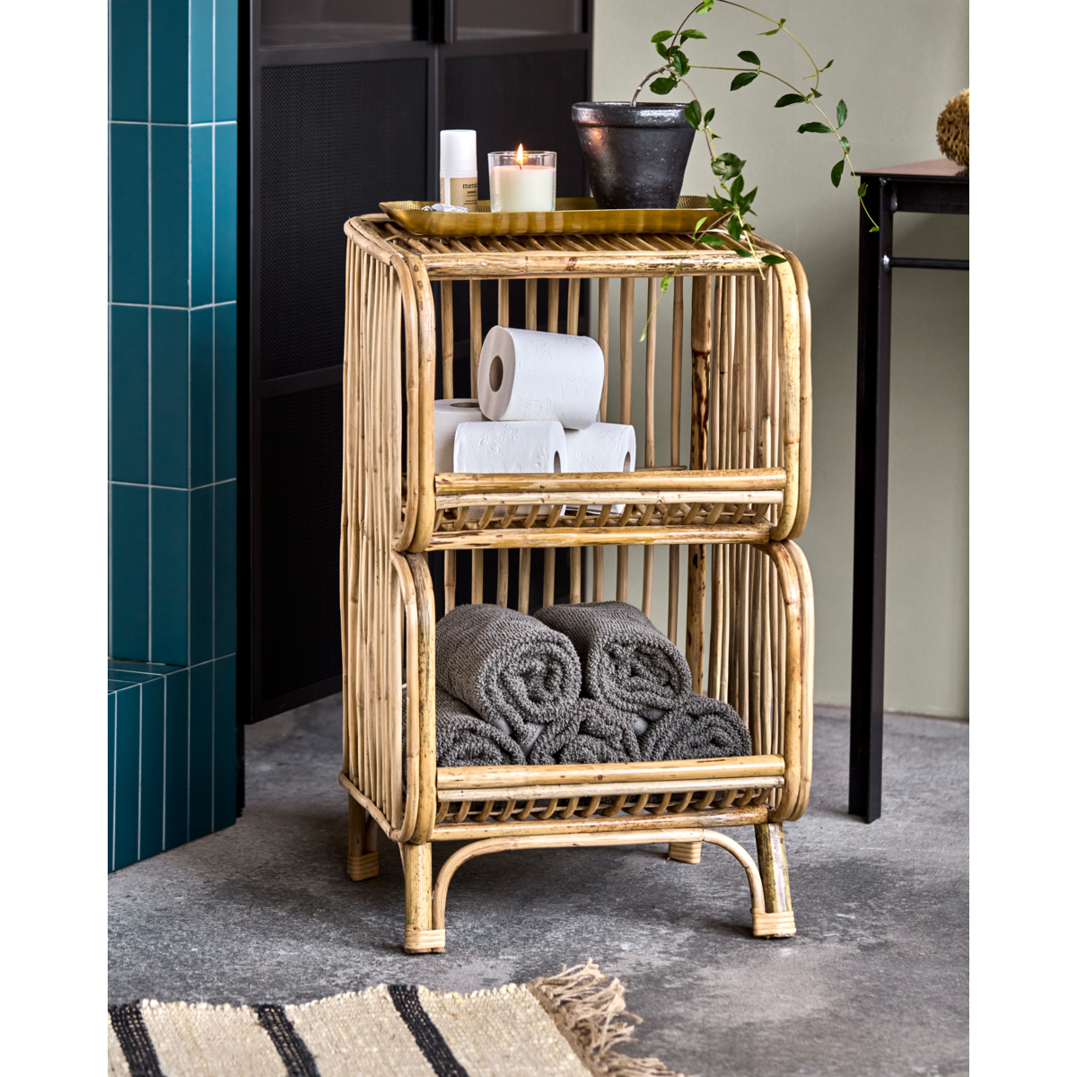 Side table, HDShelf, Nature