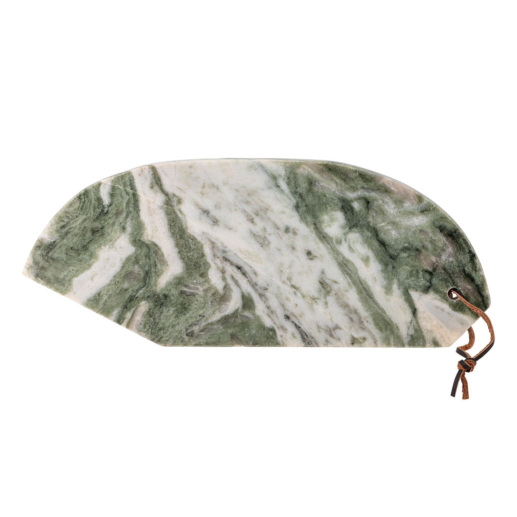 Bloomingville ziggy cutting board, green, marble