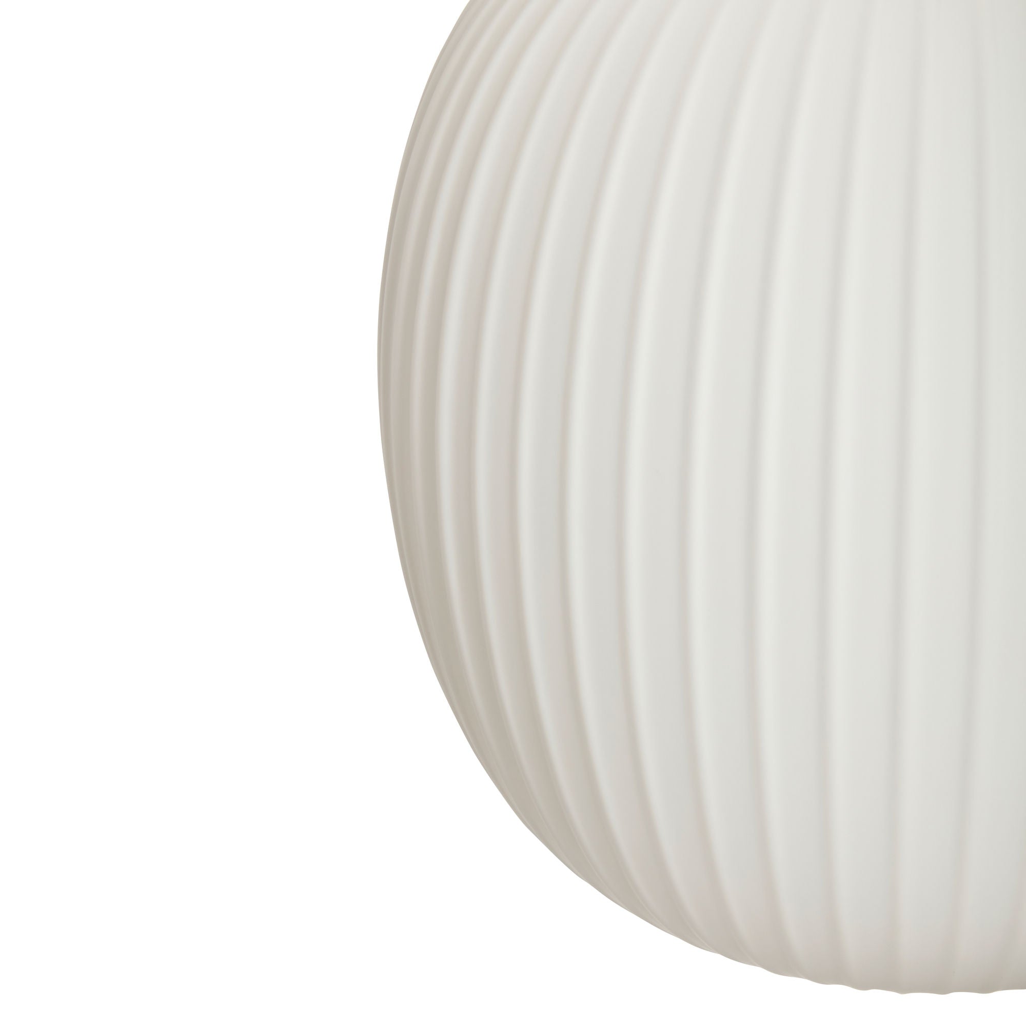 Hübsch serene pendant Ø42 white