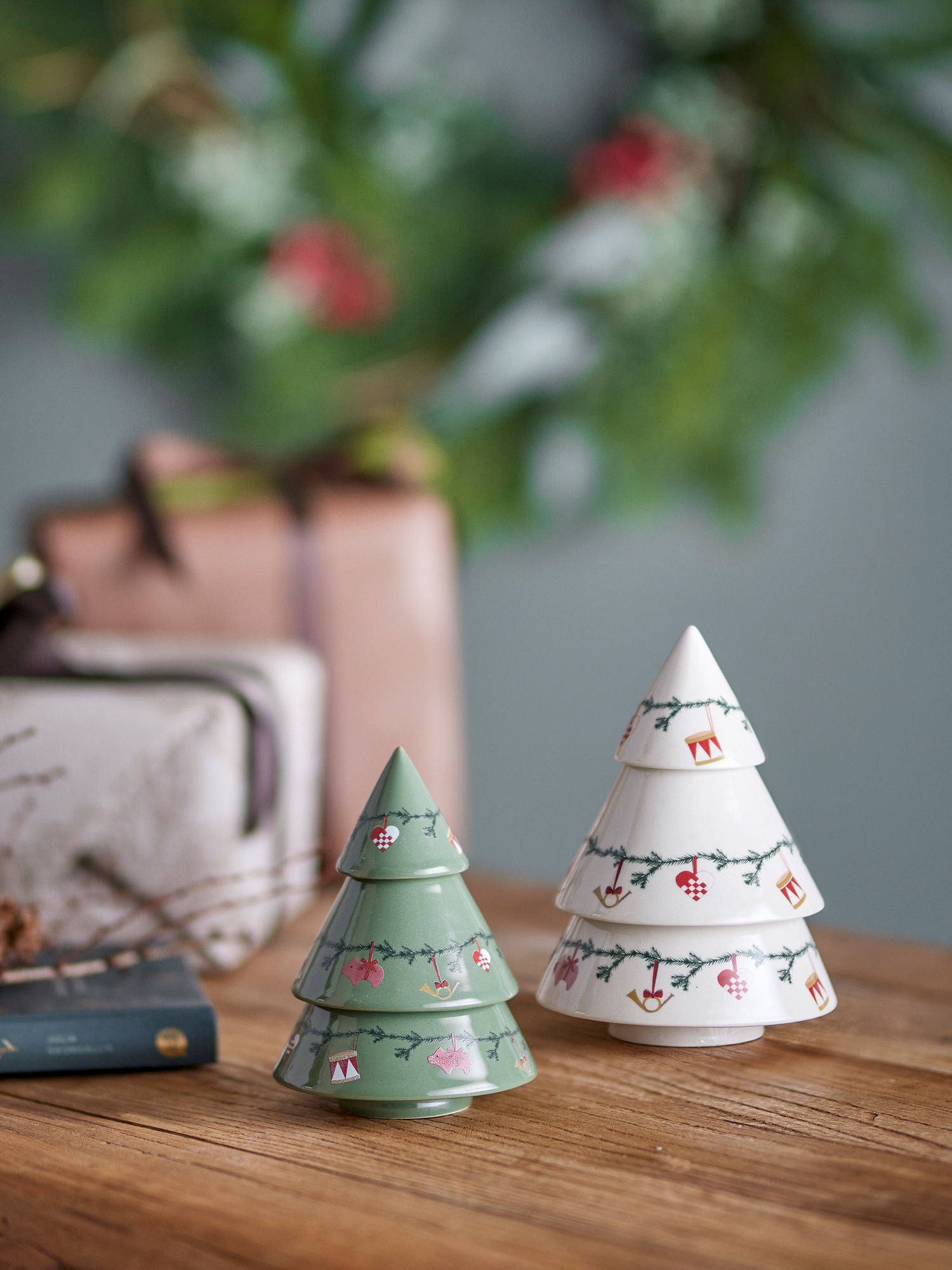 Bloomingville Yule Deko, Nature, Stoneware