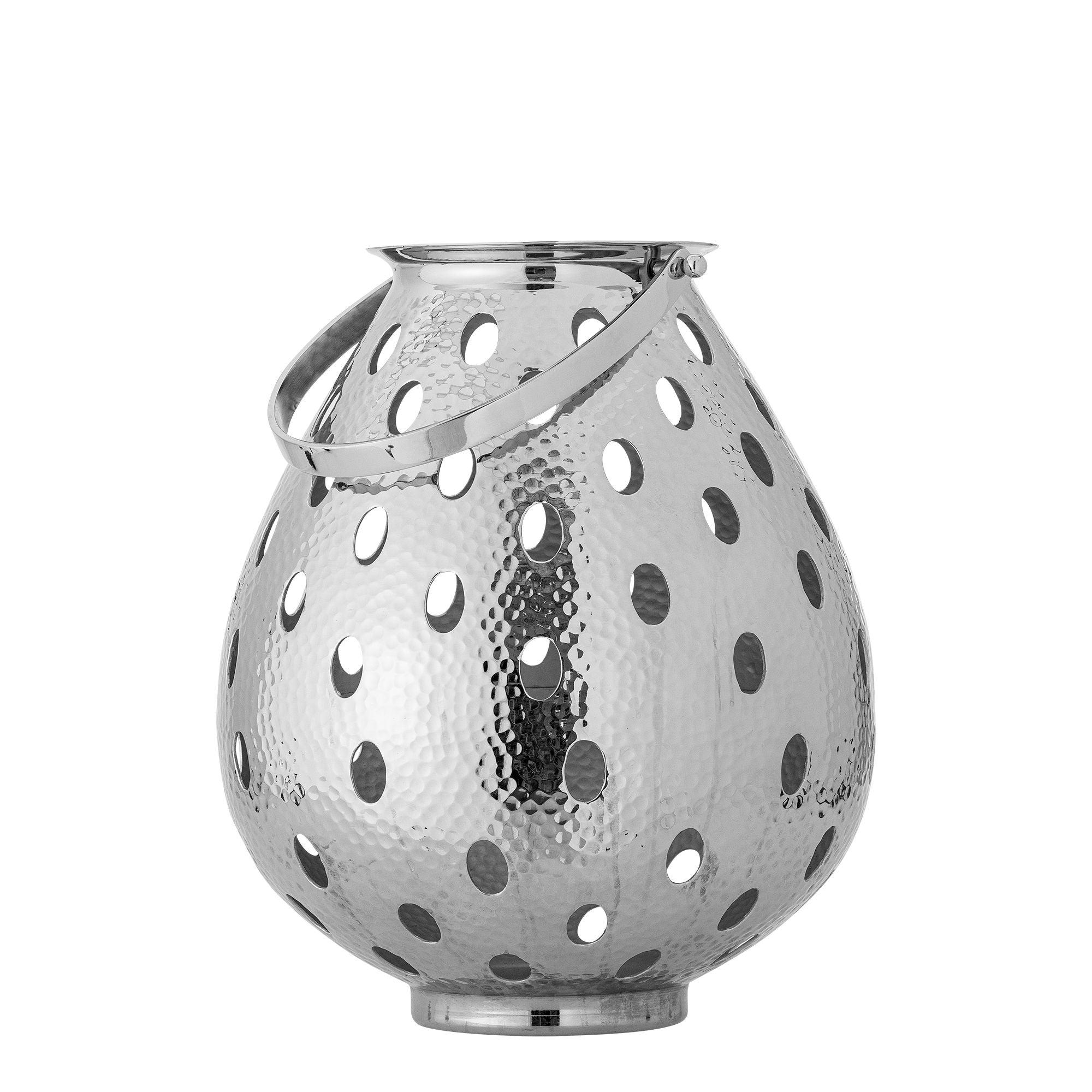 Bloomingville Maika lanterns, silver, aluminum