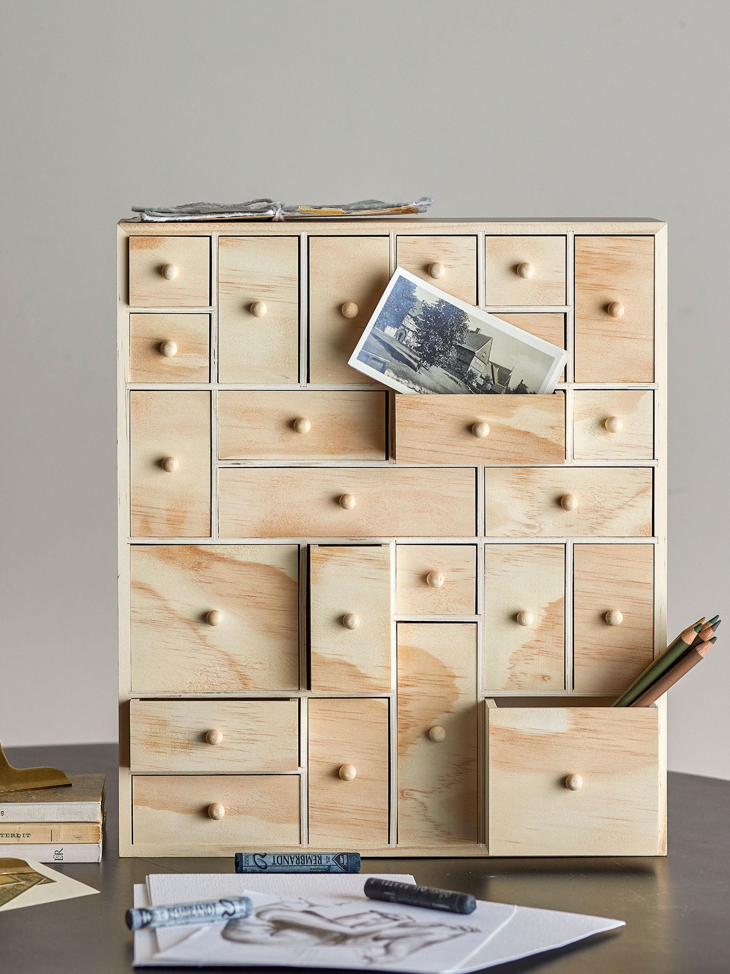 Bloomingville Valery Storage Box, Nature, FSC® 100%, Pine