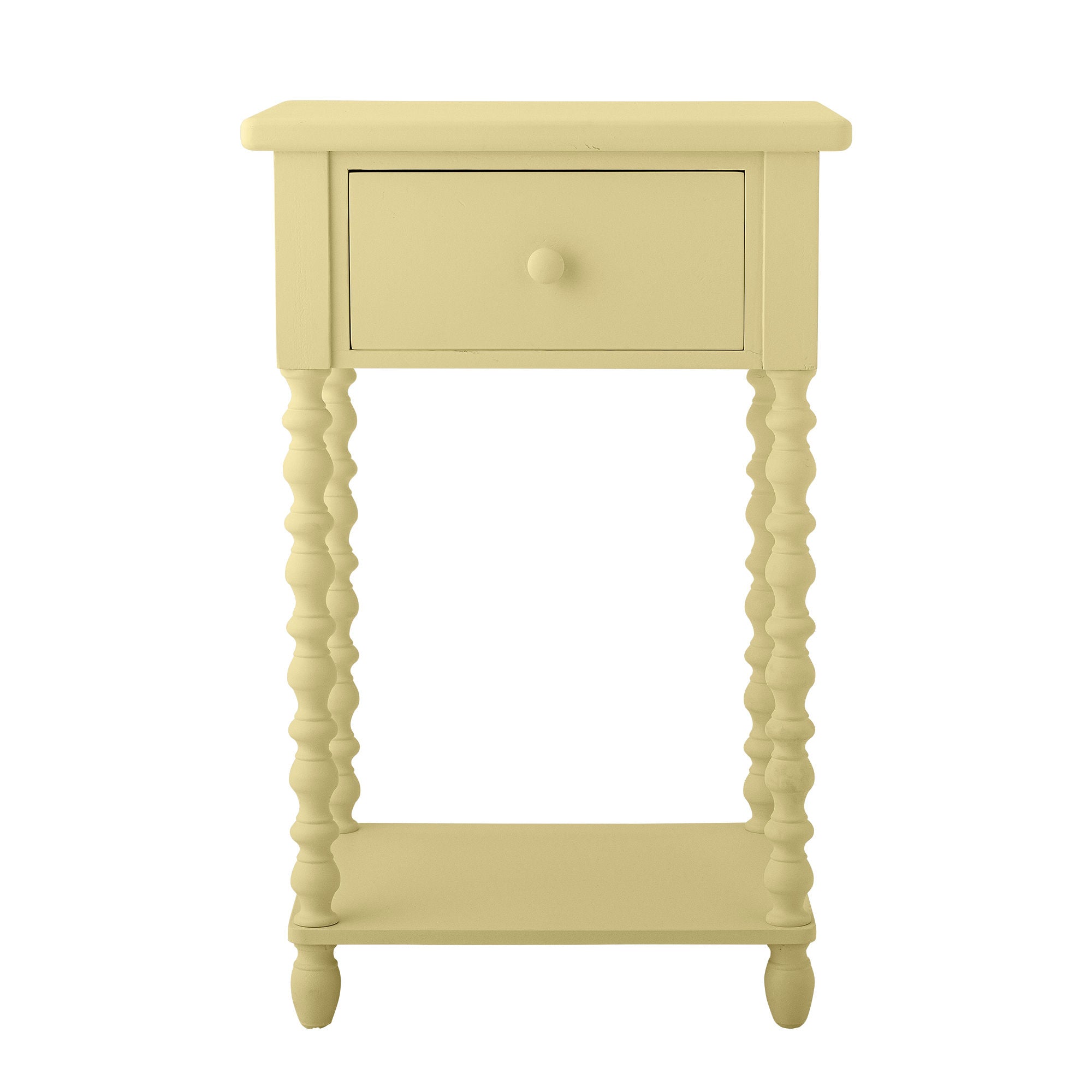 Bloomingville Salino Side Table, Yellow, Pine