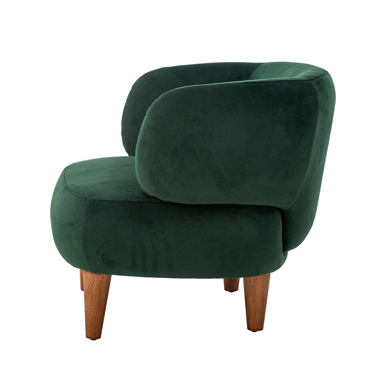 Creative Collection Ruperta Lounge Chair, Green, Polyester