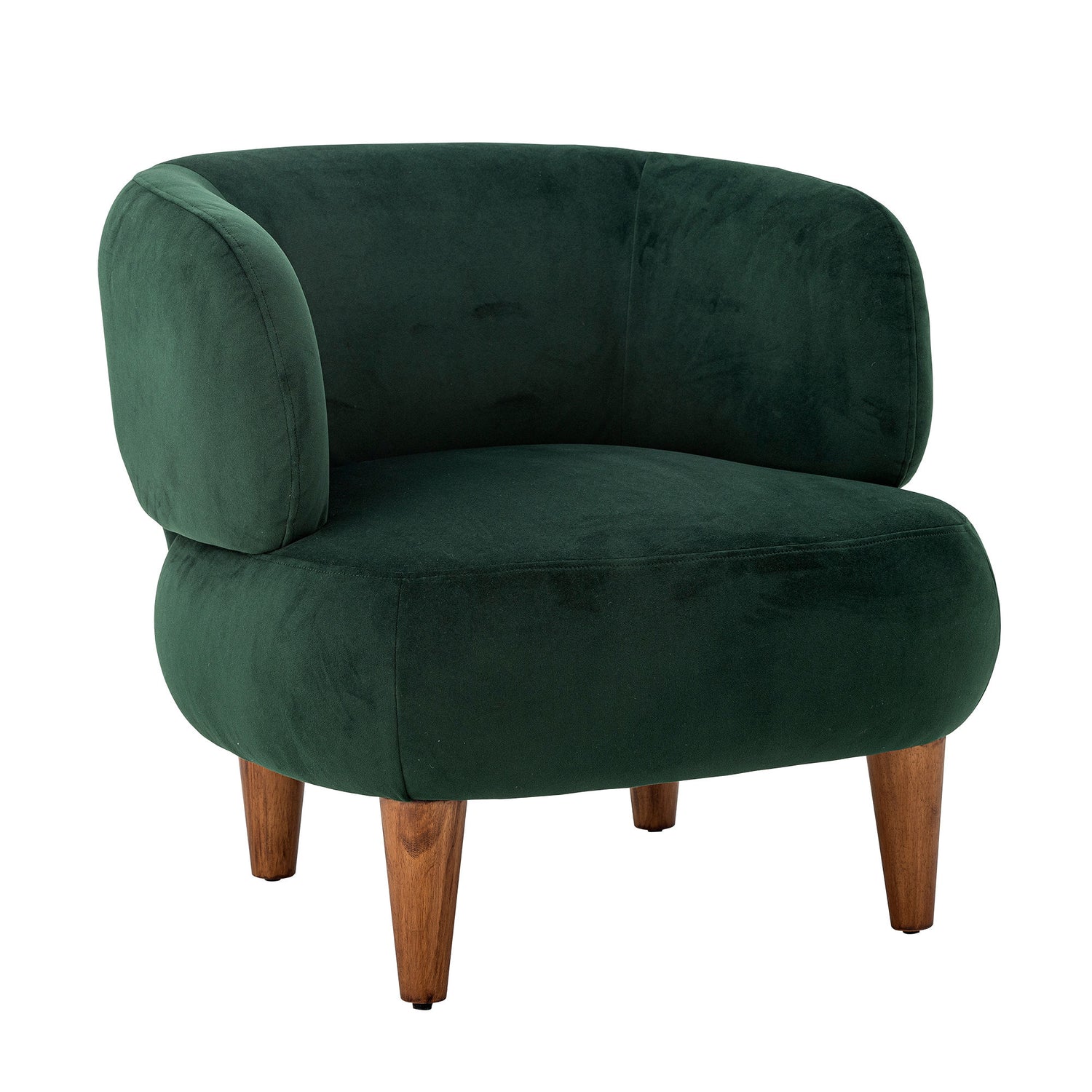 Creative Collection Ruperta Lounge Chair, Green, Polyester