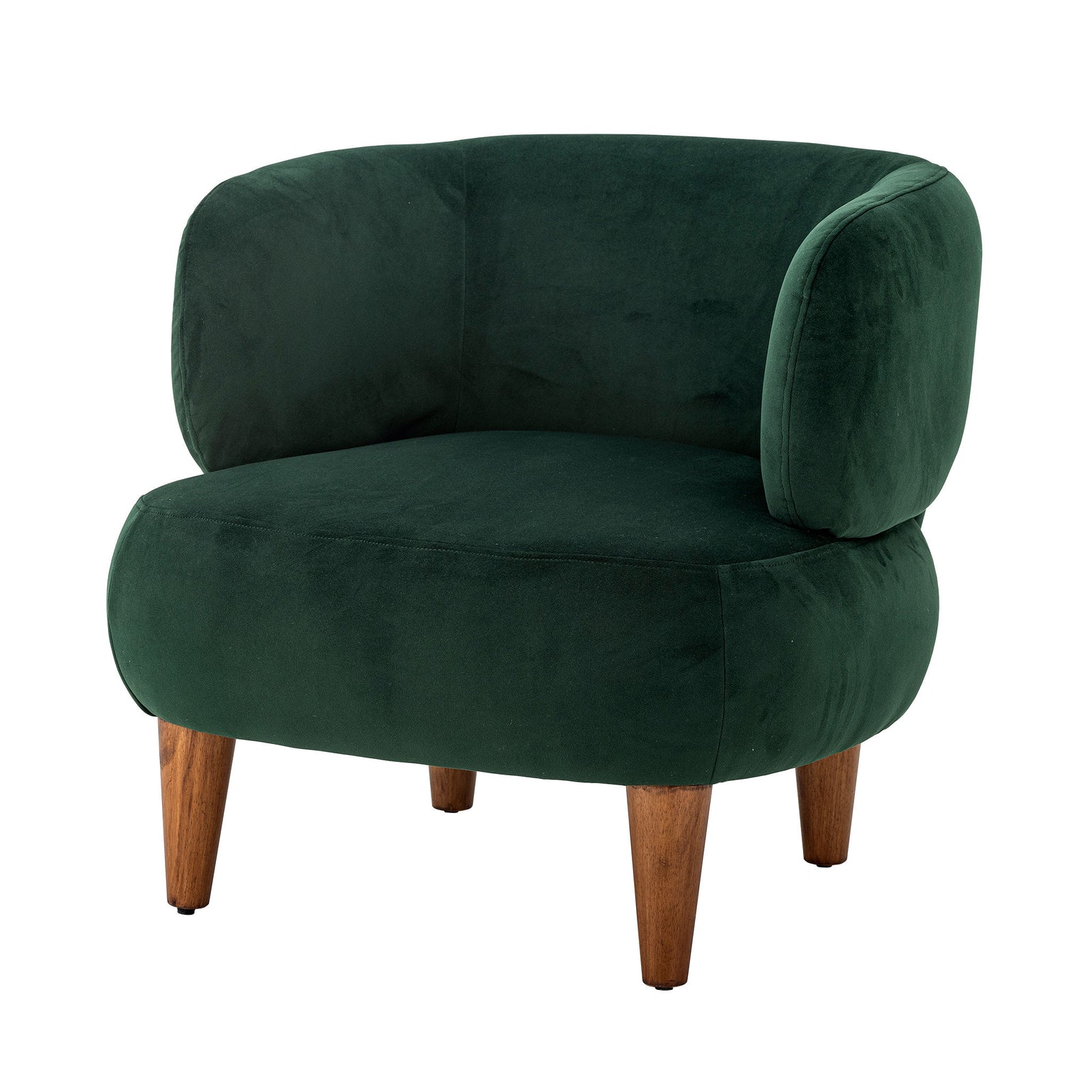 Creative Collection Ruperta Lounge Chair, Green, Polyester