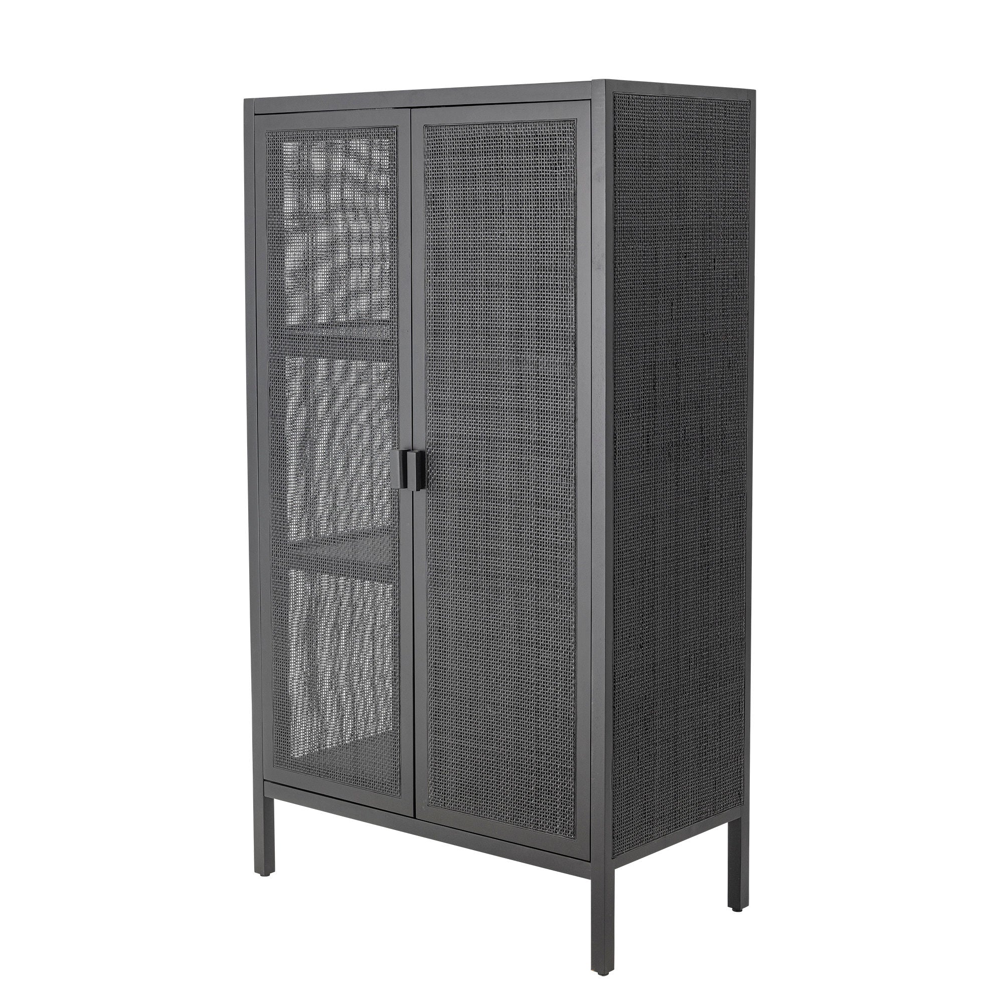 Bloomingville Marikka Cabinet, Black, FSC 100%® mahogany
