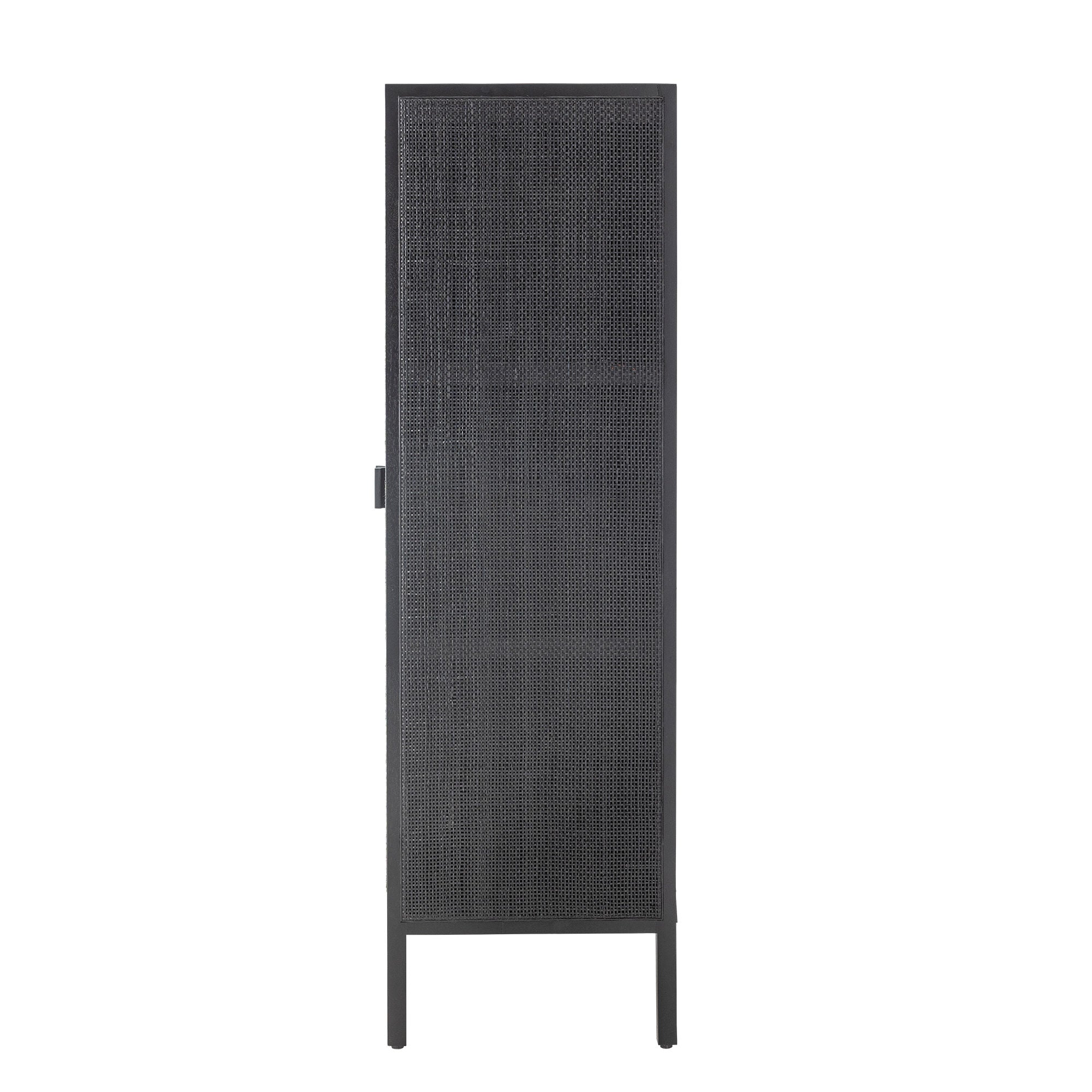 Bloomingville Marikka Cabinet, Black, FSC 100%® mahogany