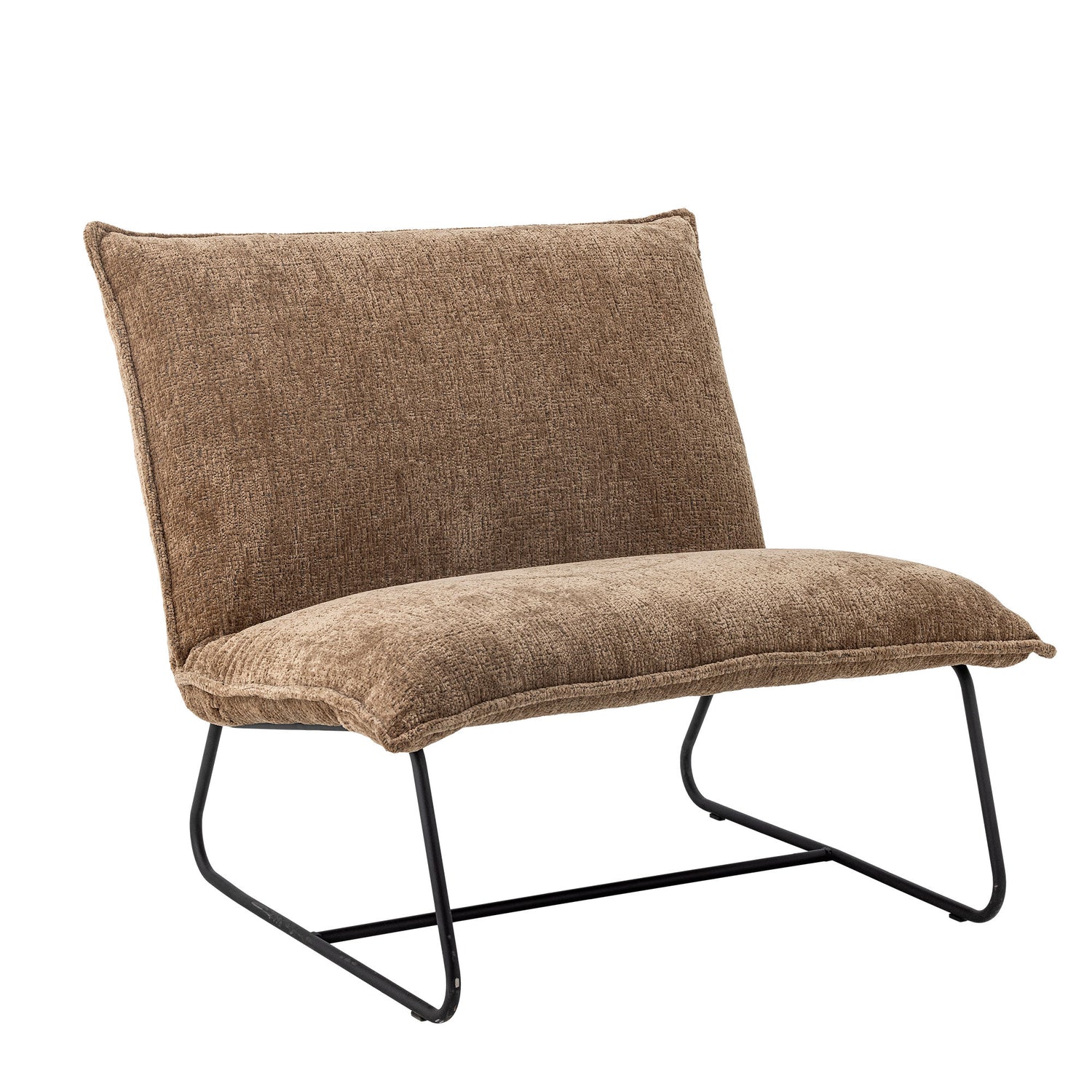Bloomingville Cape Lounge chair, brown, recycled polyester