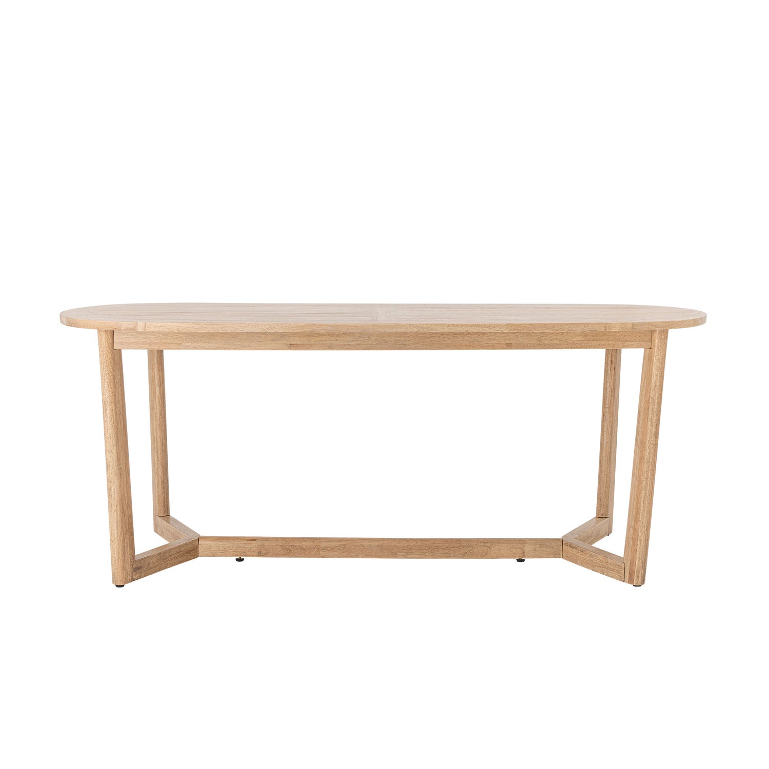 Creative Collection Serrone Dining Table, Nature, Rubber Wood