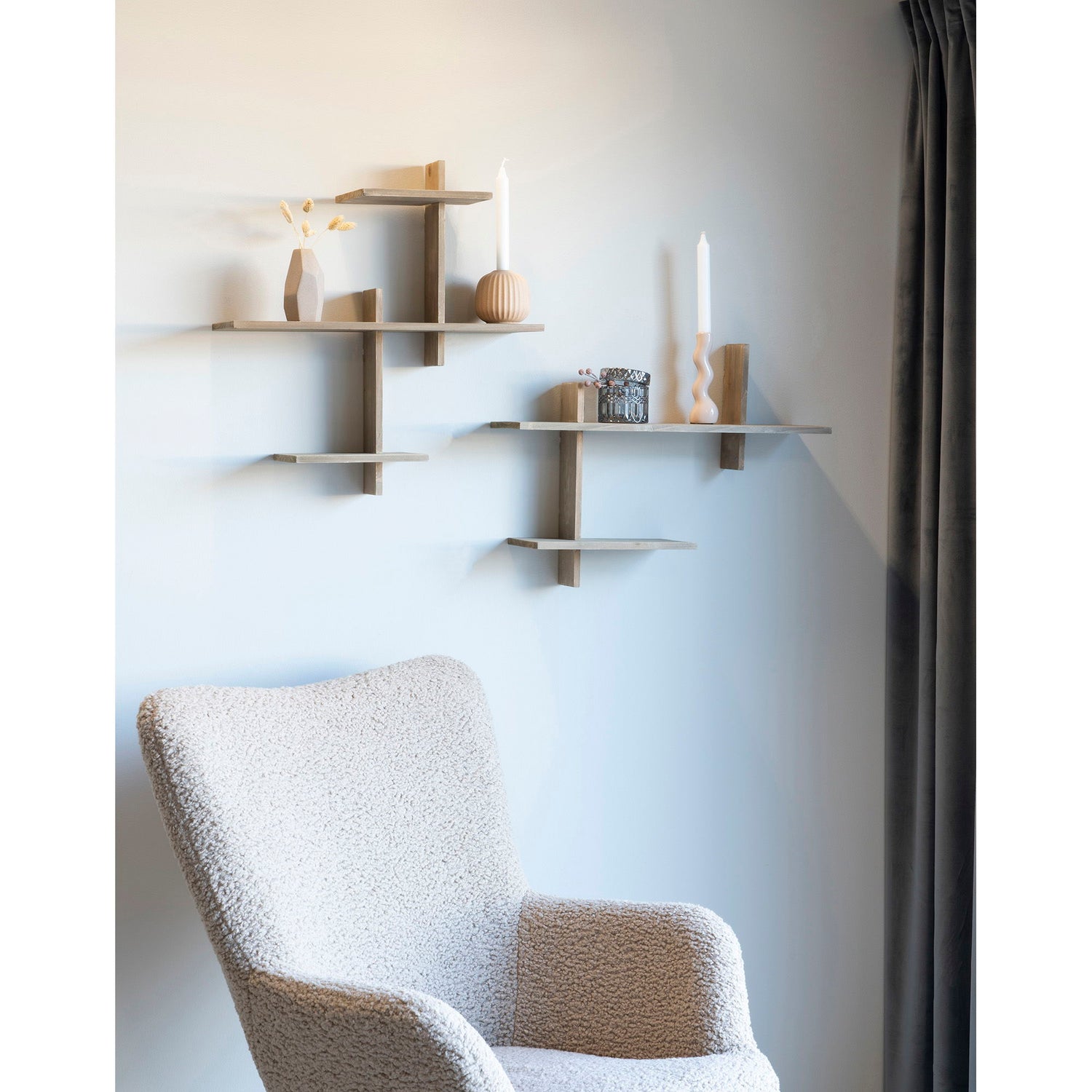 fyrretræ 53x15x56 cm