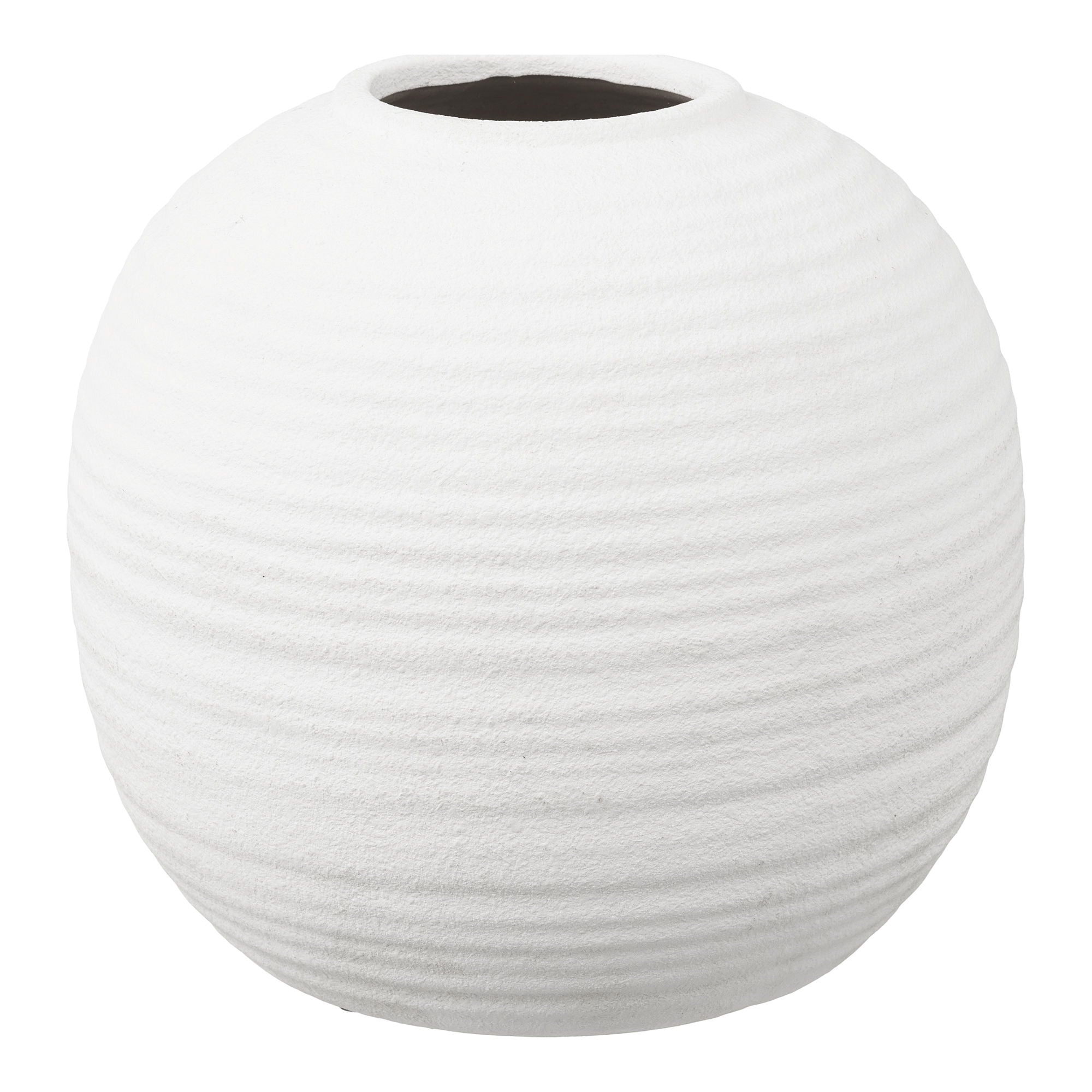 Vase - Vase, Ceramics, White Ø30x28.5 cm
