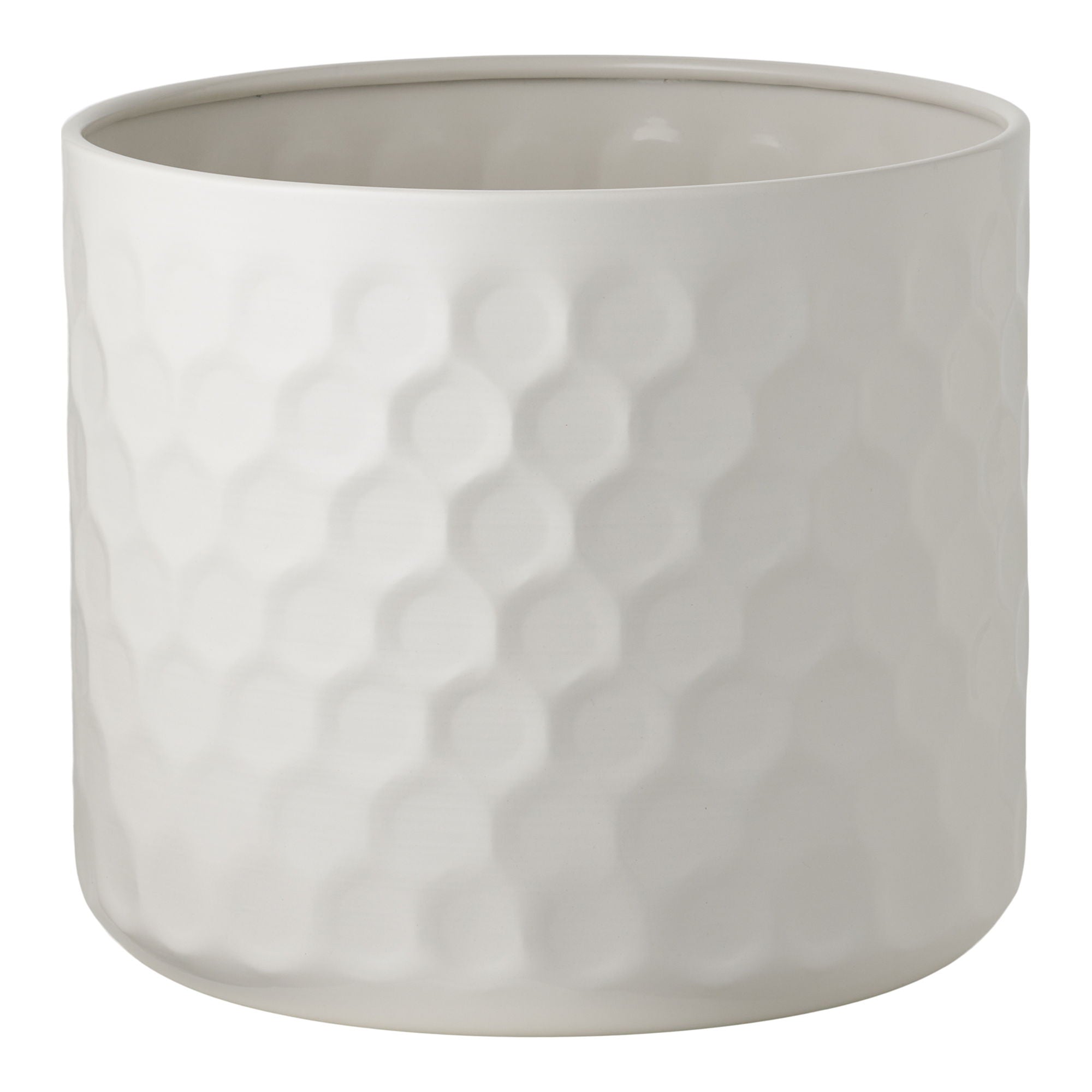 Herb Pot - Herbal Pot, Steel, White Ø24.5x21 cm