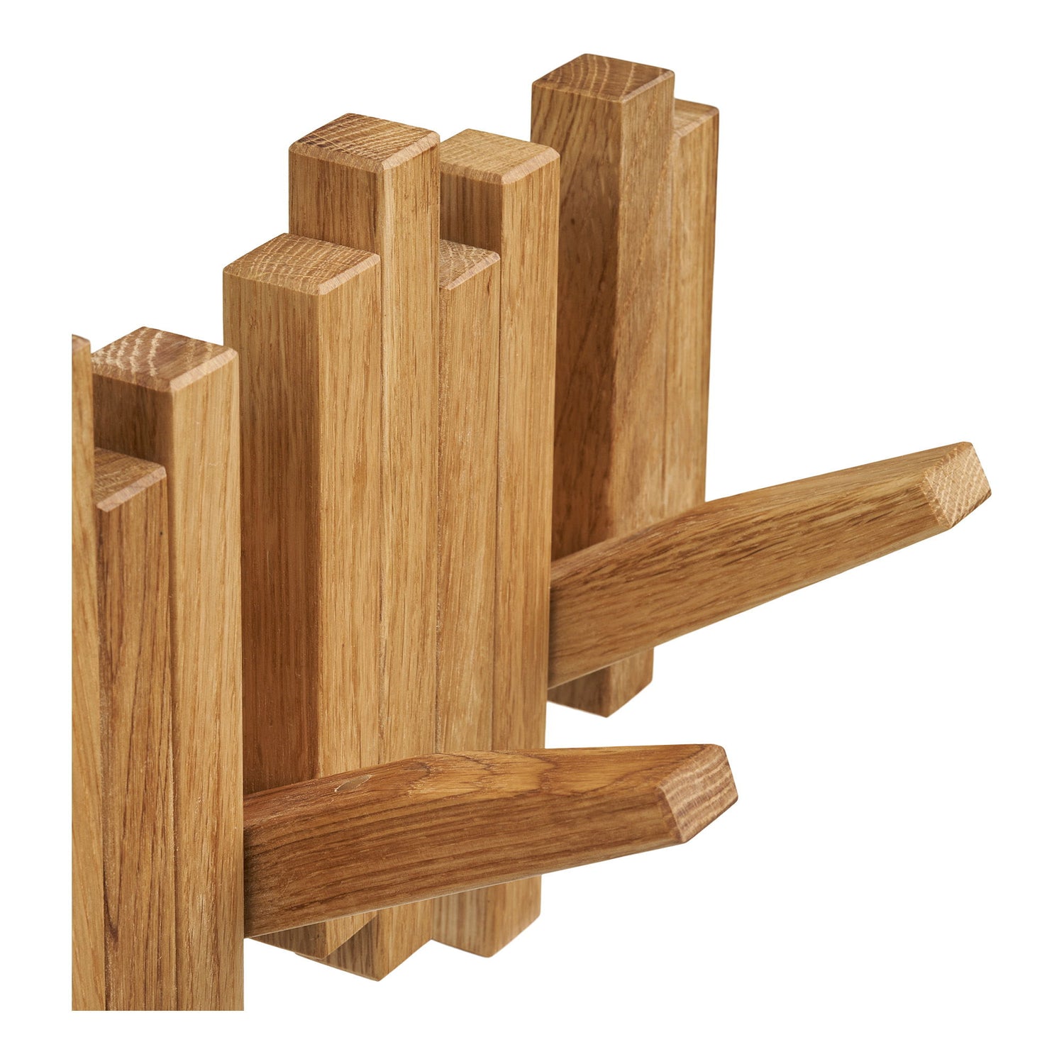 Caltra hooks - hooks, oak, nature 3x40x18 cm